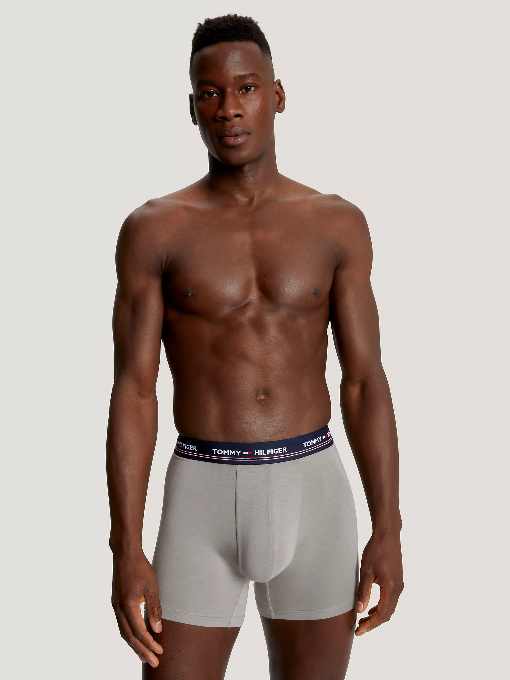 Мужское нижнее белье Tommy Hilfiger, Набор из 3 эластичных боксеров-брифов из модала