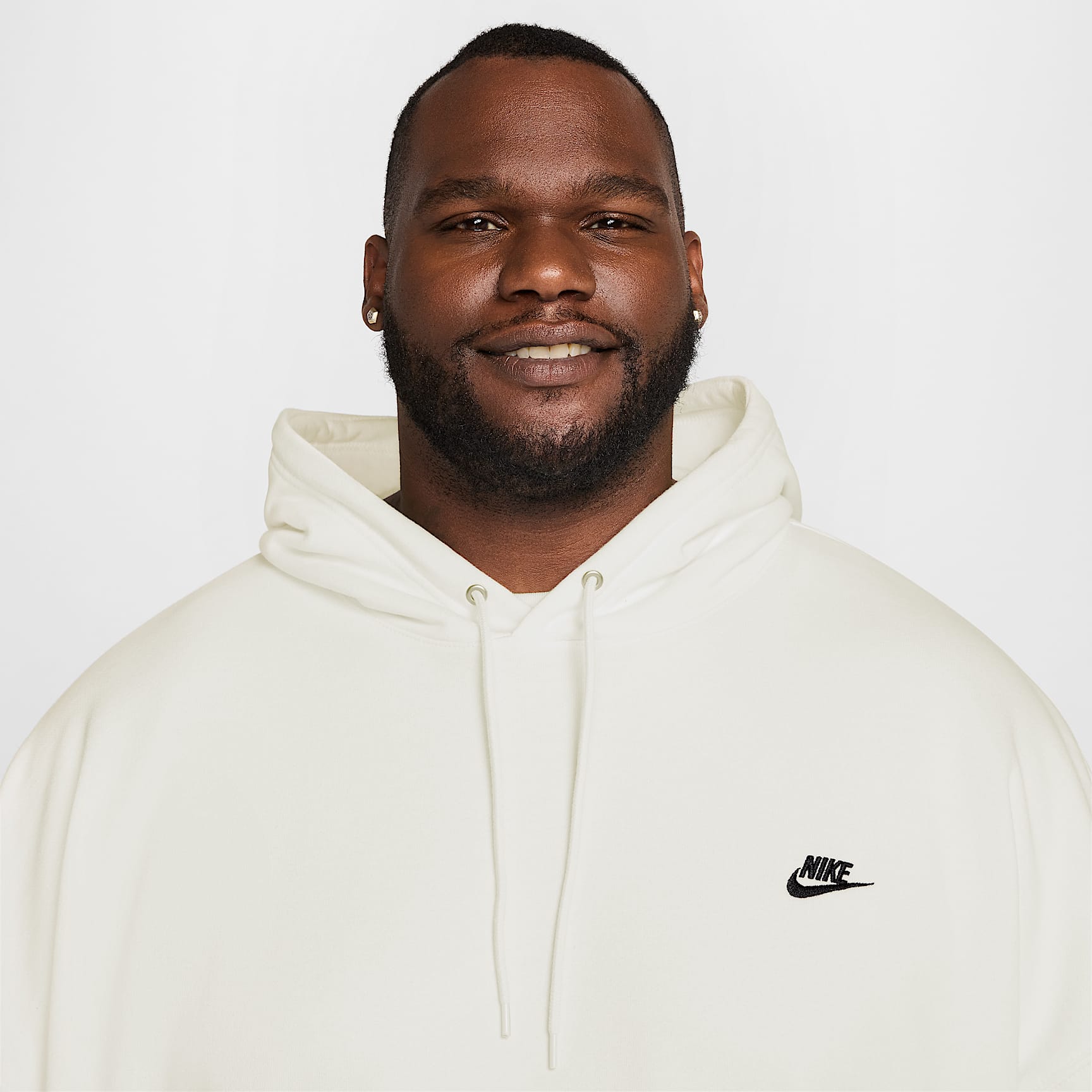 Nike Club Fleece Men's Oversized French Terry Pullover Hoodie