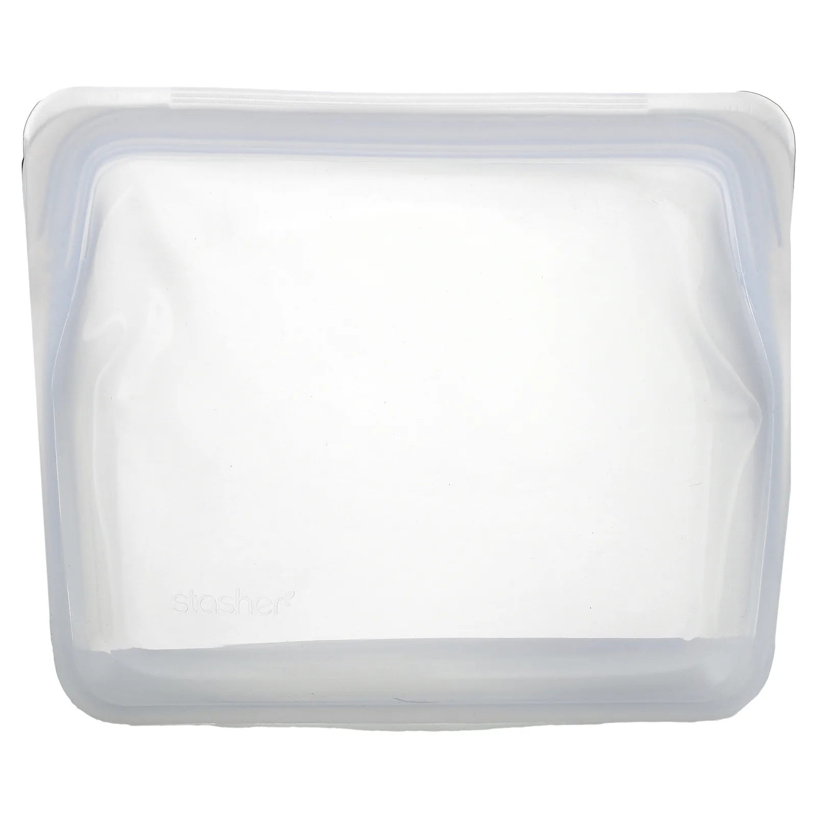 Stasher, Многоразовый силиконовый контейнер для еды, с устойчивым дном, прозрачный, 128 г (56 жидк. унций) 128 г