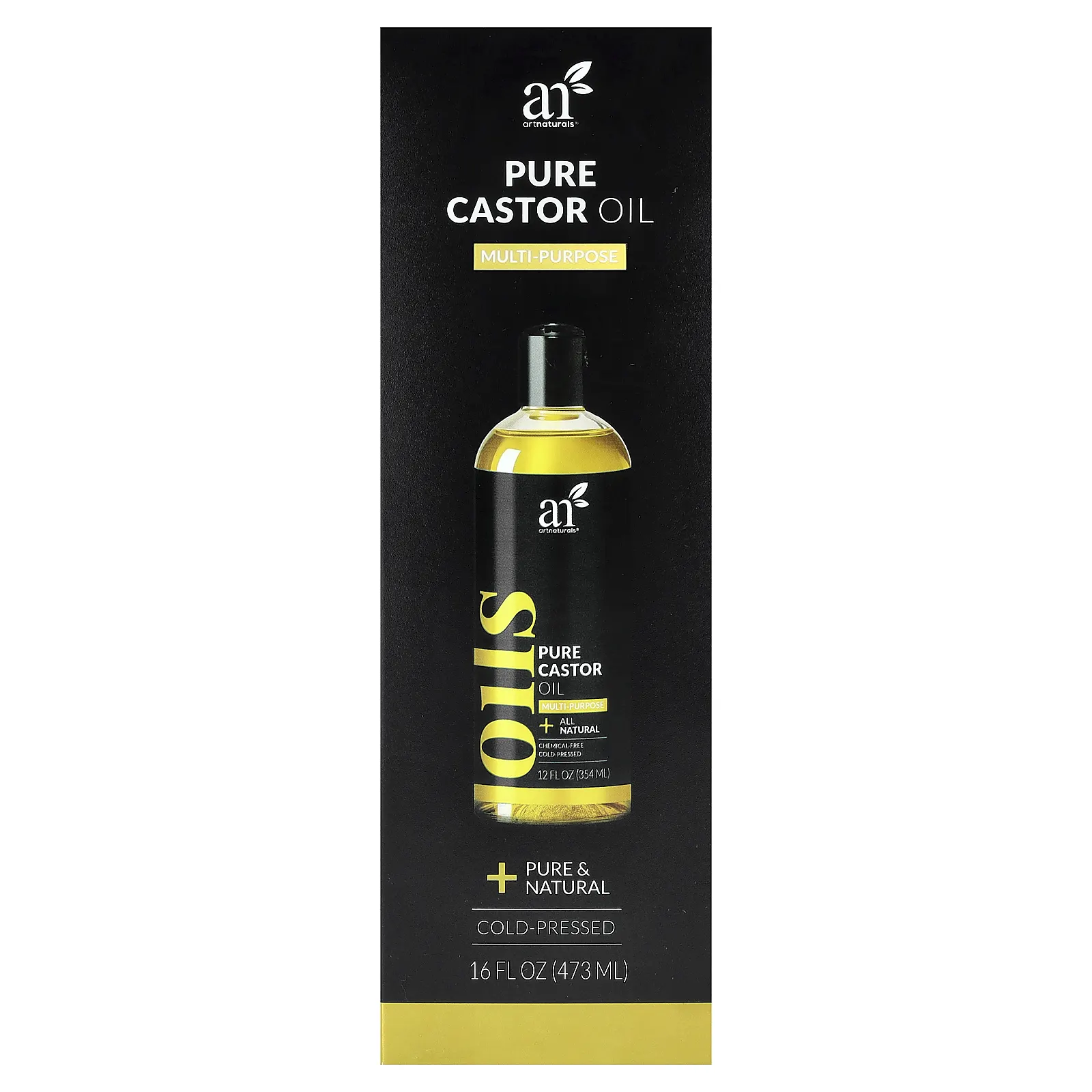 artnaturals, Чистое касторовое масло, 473 мл (16 жидк. Унций)