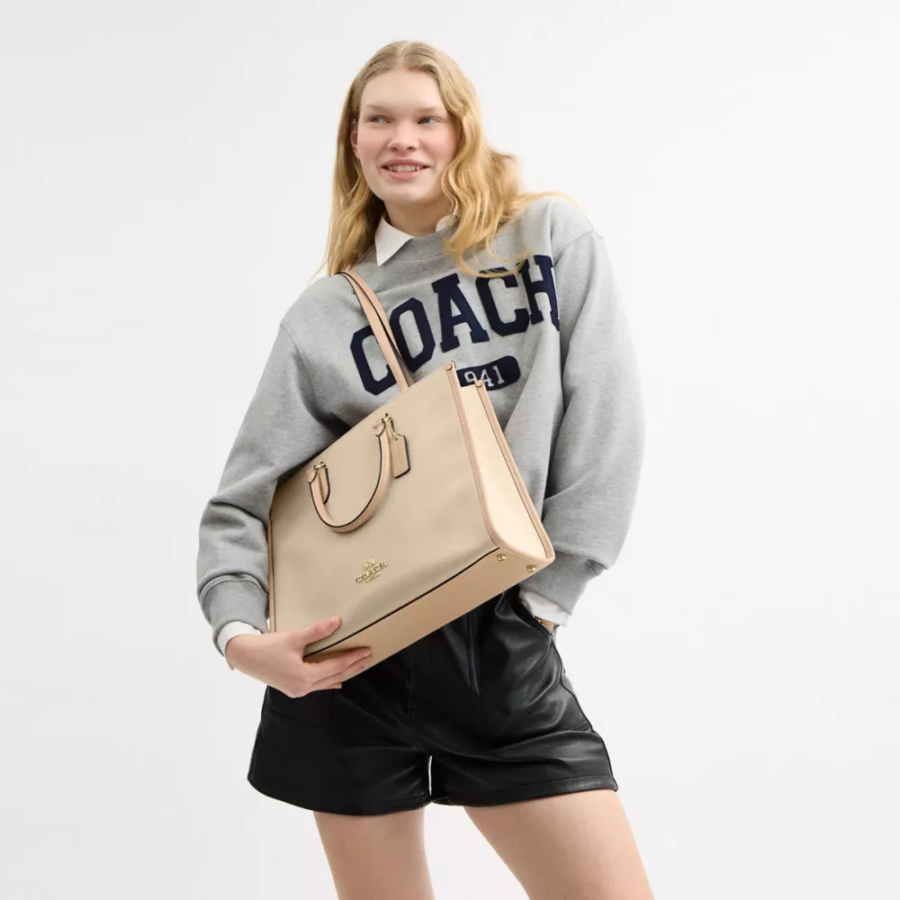 Сумка COACH Maggie Tote Bag In Colorblock