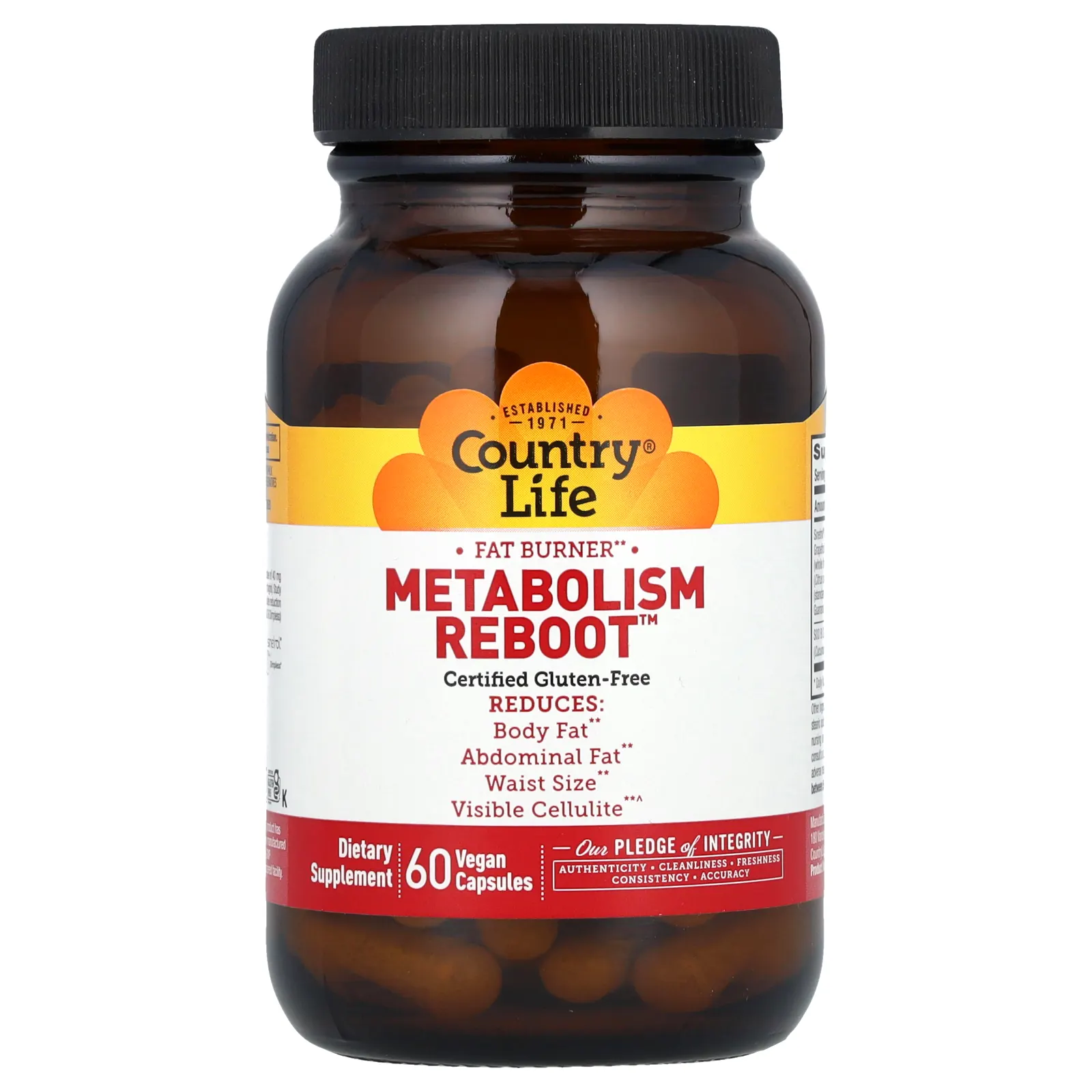 Country Life, Metabolism Reboot, 60 веганских капсул