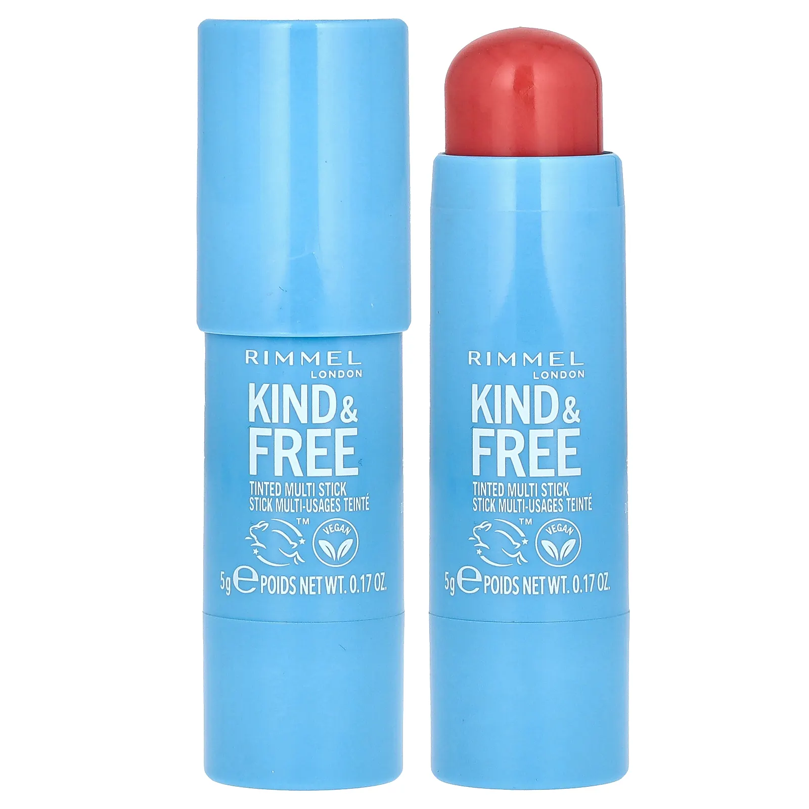 Rimmel London, Kind & Free, мультивитаминный комплекс с тонирующим эффектом, 001 карамельный, 5 г (0,17 унции)