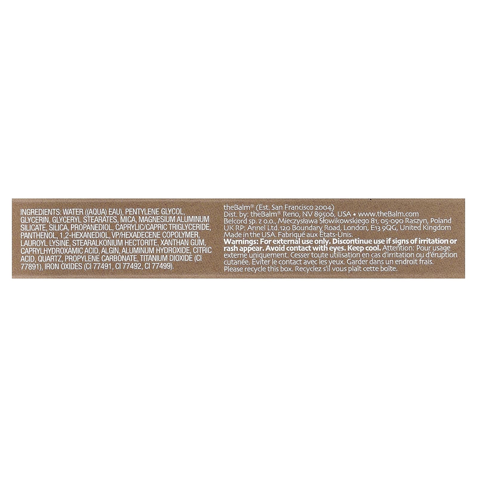 theBalm Cosmetics, It's A-Brow Time!®, гель для бровей, блонд и коричневый, 3,6 мл (0,12 жидк. унции)