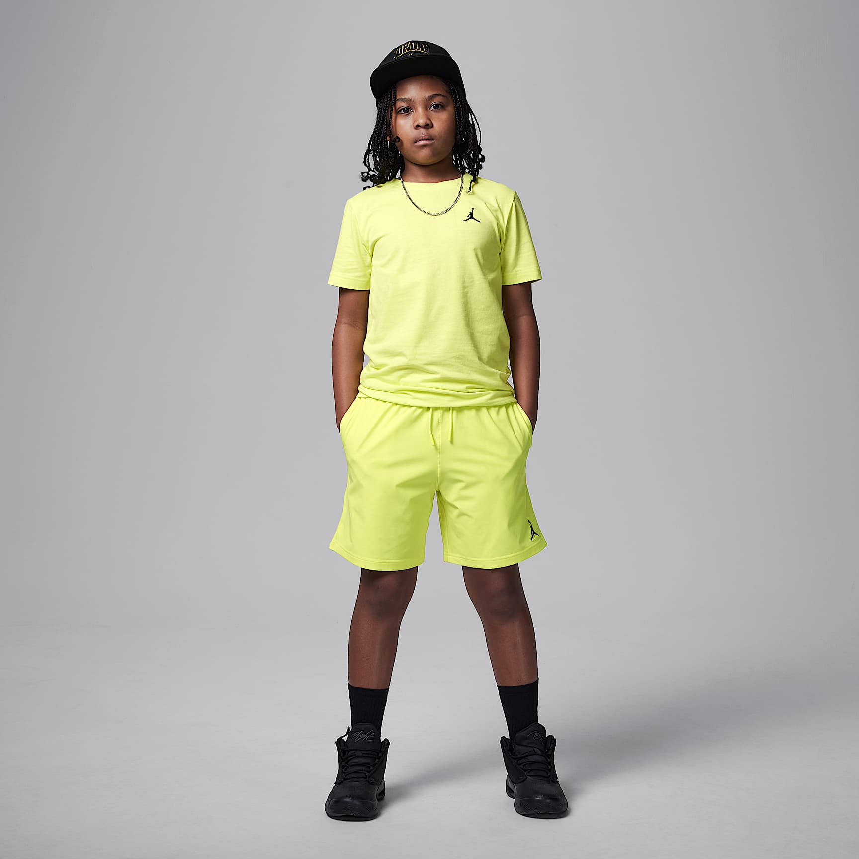 Jordan Big Kids' Jumpman Air Embroidered T-Shirt