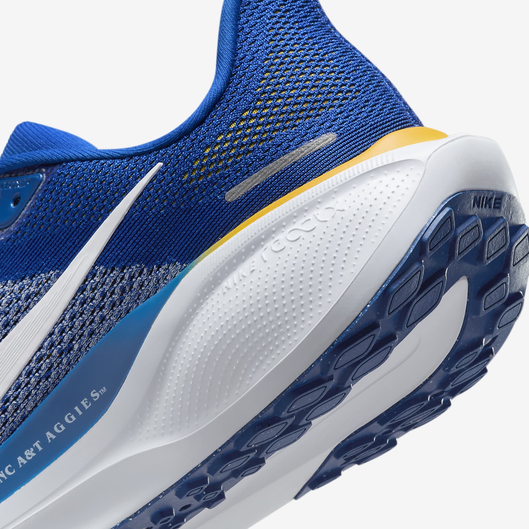 North Carolina A&T Pegasus 41 Men's Nike College Road Running Shoes