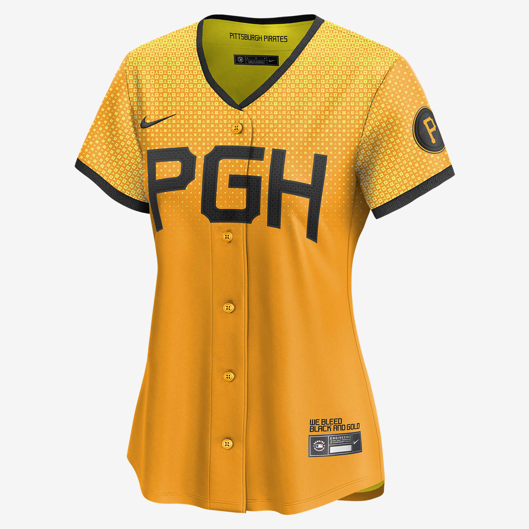 Roberto Clemente Pittsburgh Pirates City Connect Women's Nike Dri-FIT ADV MLB Limited Jersey
