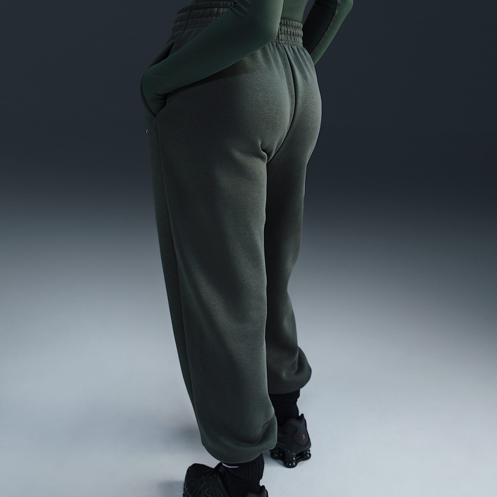 Nike Sportswear Phoenix Fleece Women's High-Waisted Oversized Sweatpants
