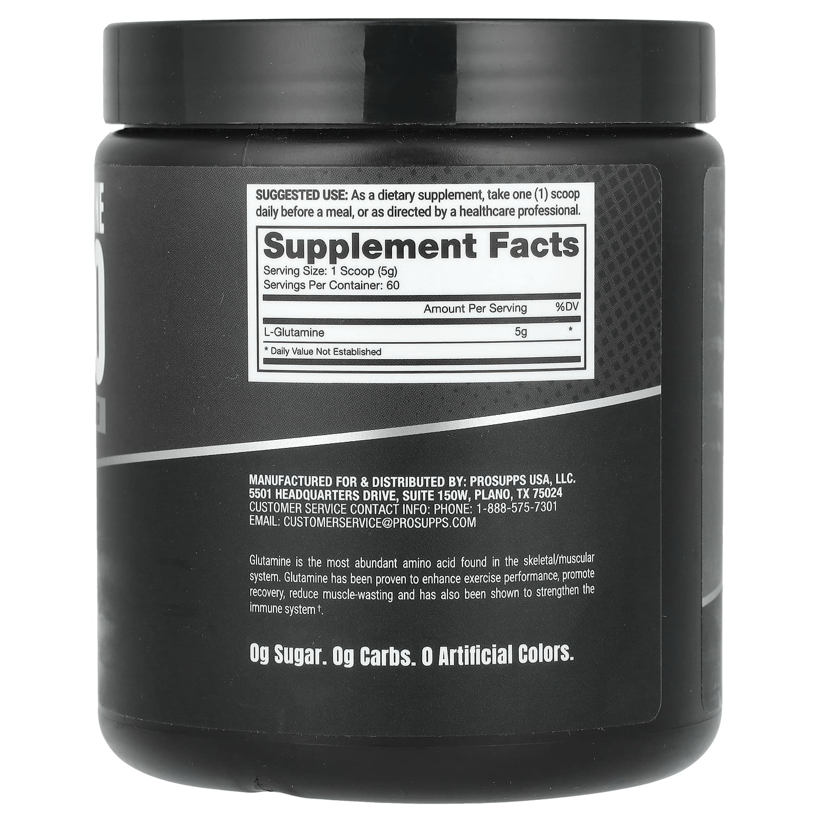 ProSupps, Глутамин 300, аминокислота, 10,58 (300 г)