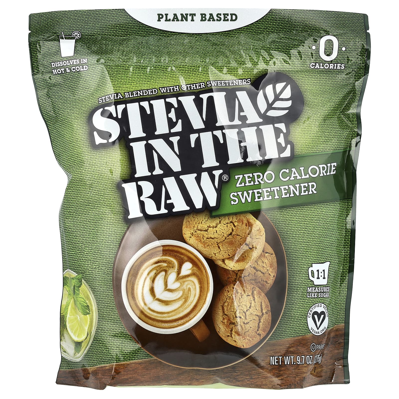 In the Raw, Stevia In The Raw®, нулевой подсластитель, 275 г (9,7 унции)