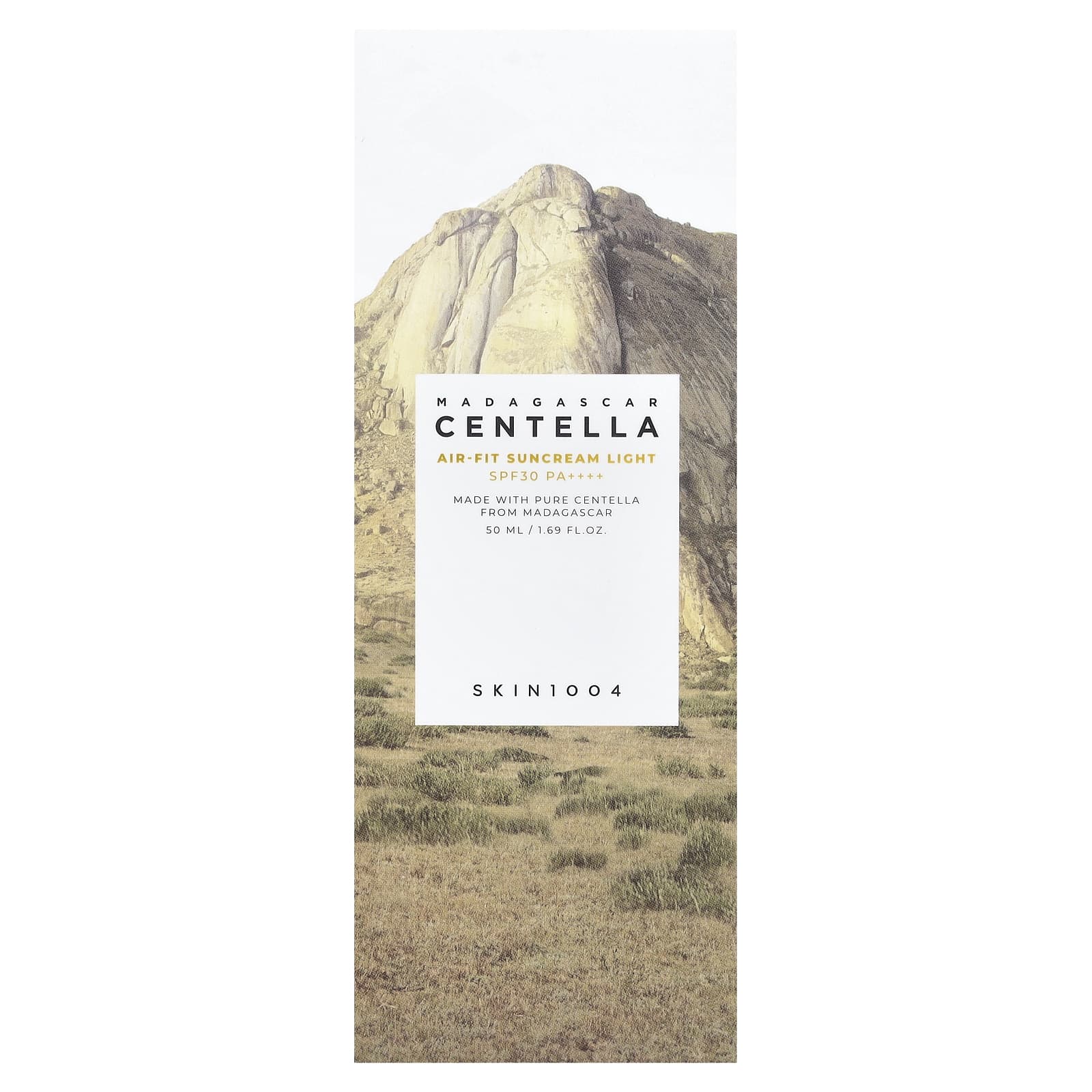 SKIN1004, Madagascar Centella, солнцезащитный крем Air-Fit, светлый, SPF 30 PA ++++, 50 мл (1,69 жидк. Унции)