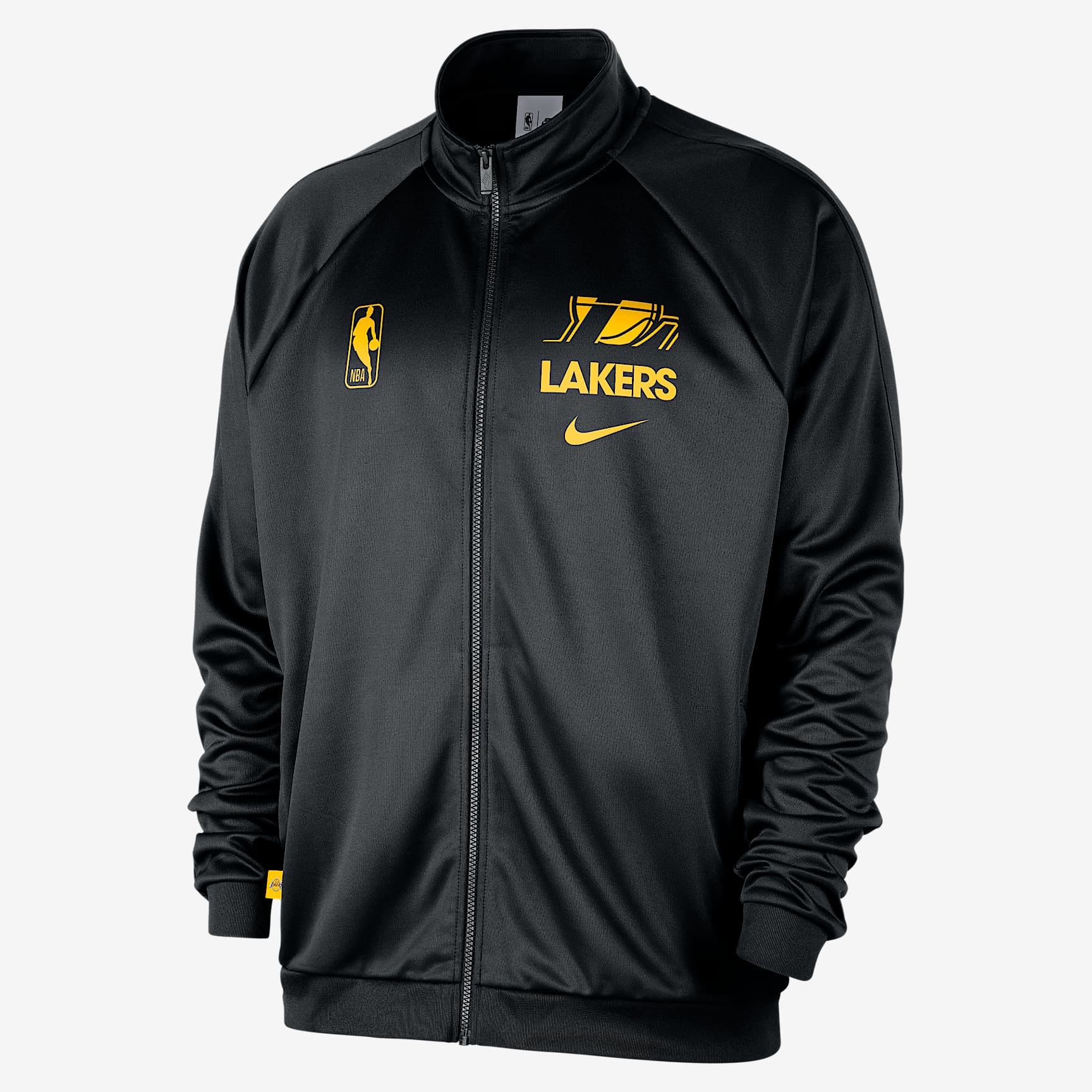 Los Angeles Lakers Club Courtside Men's Nike NBA Poly-Knit Track Jacket