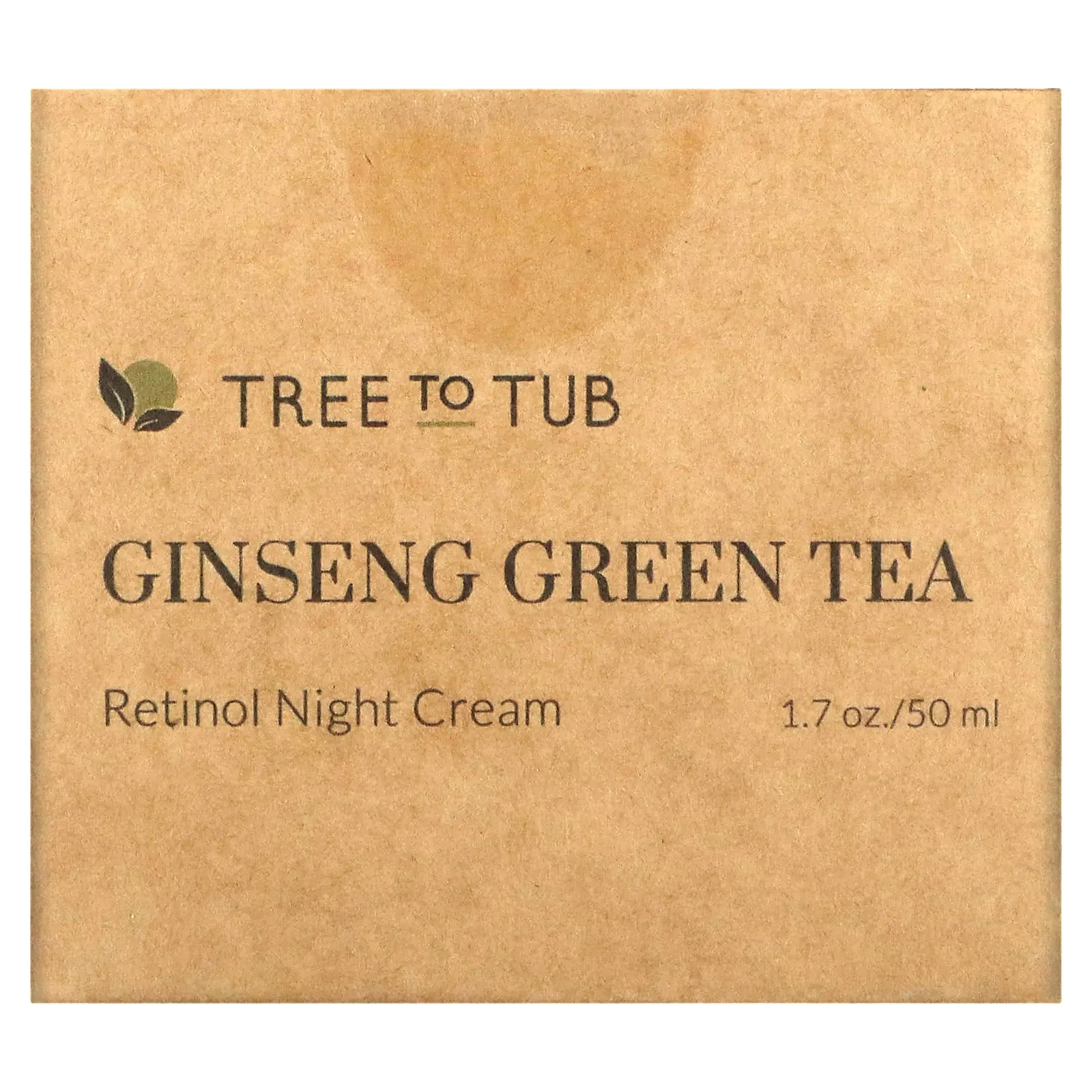 Tree To Tub, ночное омолаживающее увлажняющее средство с ретинолом против морщин, крем для лица с гиалуроновой кислотой для сухой и чувствительной кожи, 50 мл (1,7 жидк. унции)