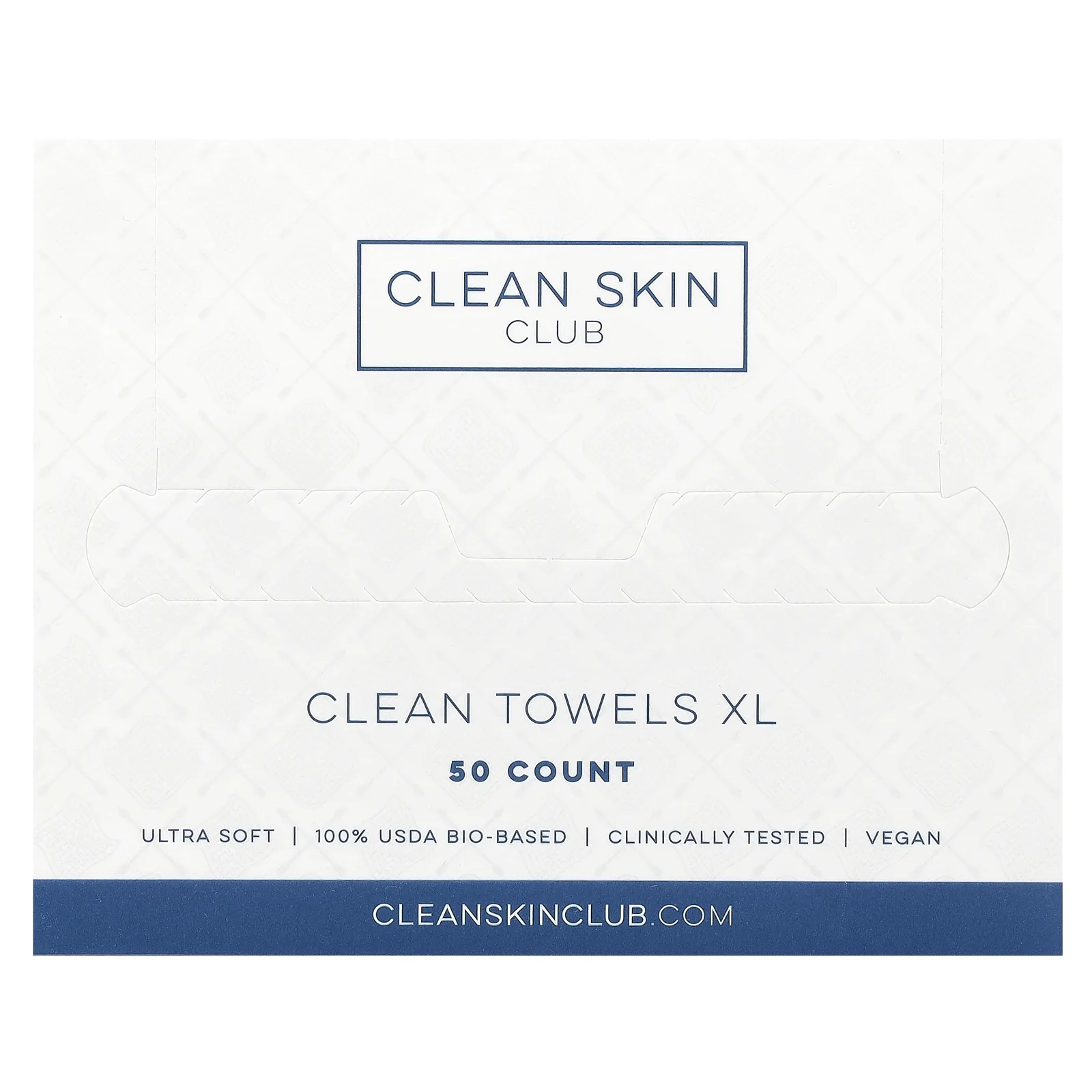 Clean Skin Club, Чистые полотенца, XL, 50 шт.