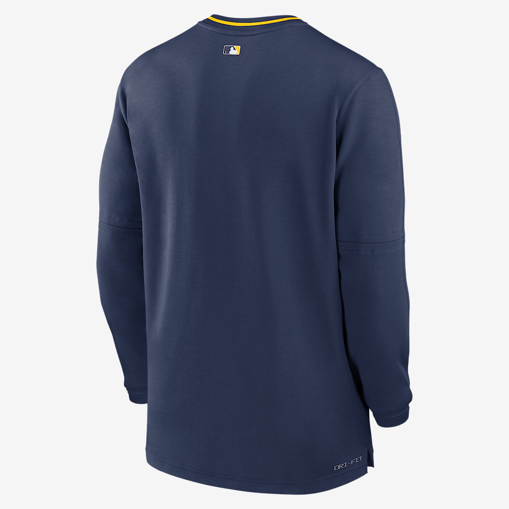 Milwaukee Brewers Authentic Collection Men's Nike Dri-FIT MLB 1/2-Zip Long-Sleeve Top