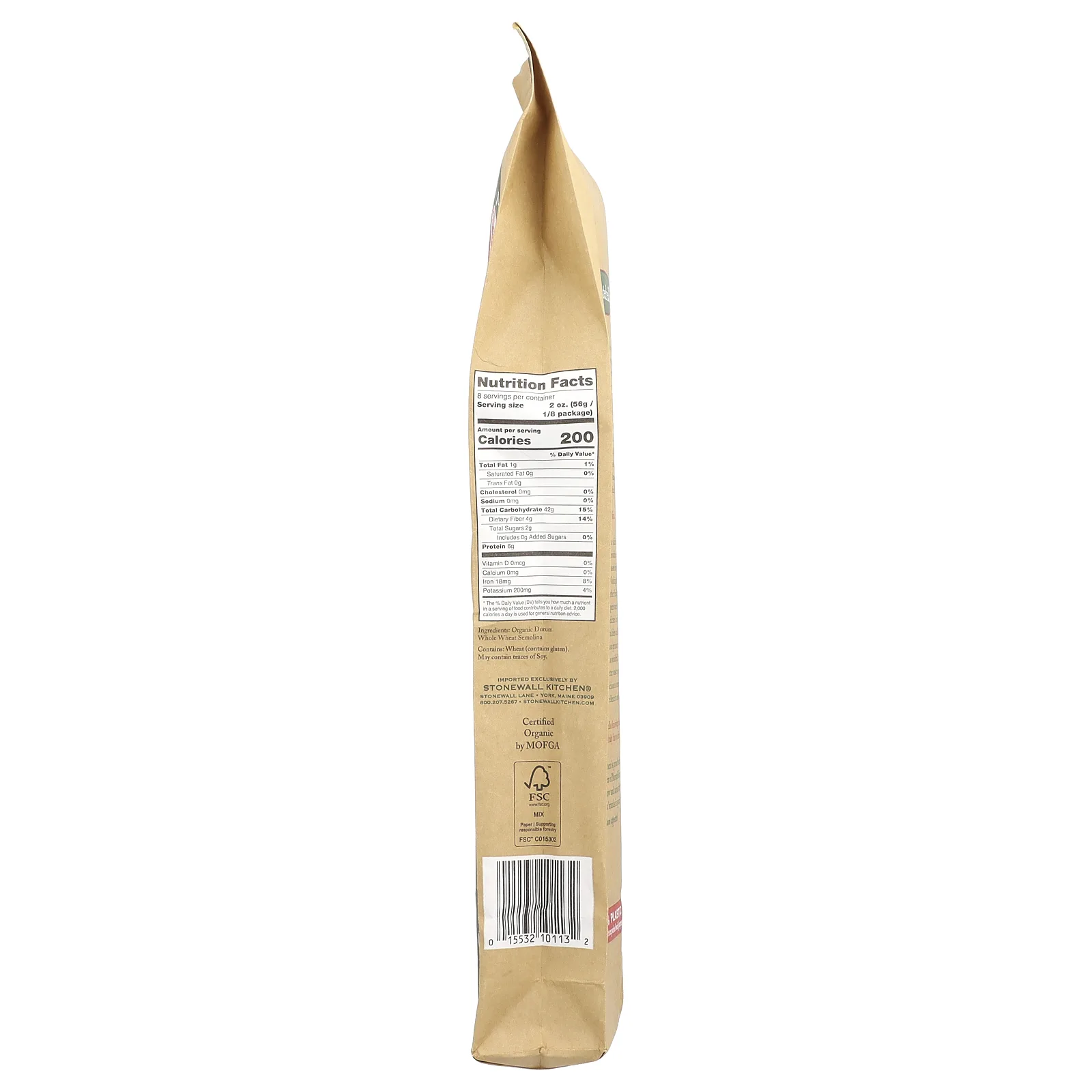 Montebello, Органические спагетти из цельной пшеницы, 454 г (16 унций)