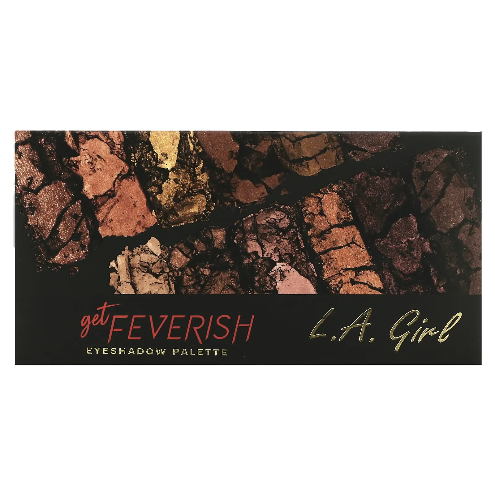 L.A. Girl, Палетка теней для век Get Feverish, 1 г (каждый оттенок)