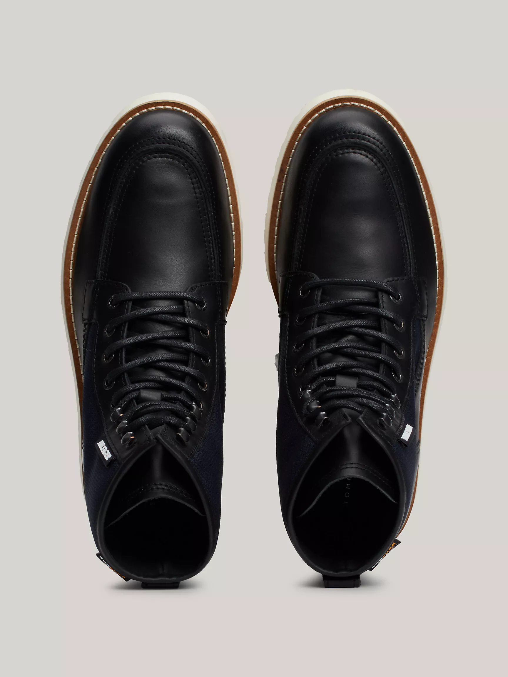 Мужские ботинки Tommy Hilfiger, Гибридные кожаные ботинки в рабочем стиле