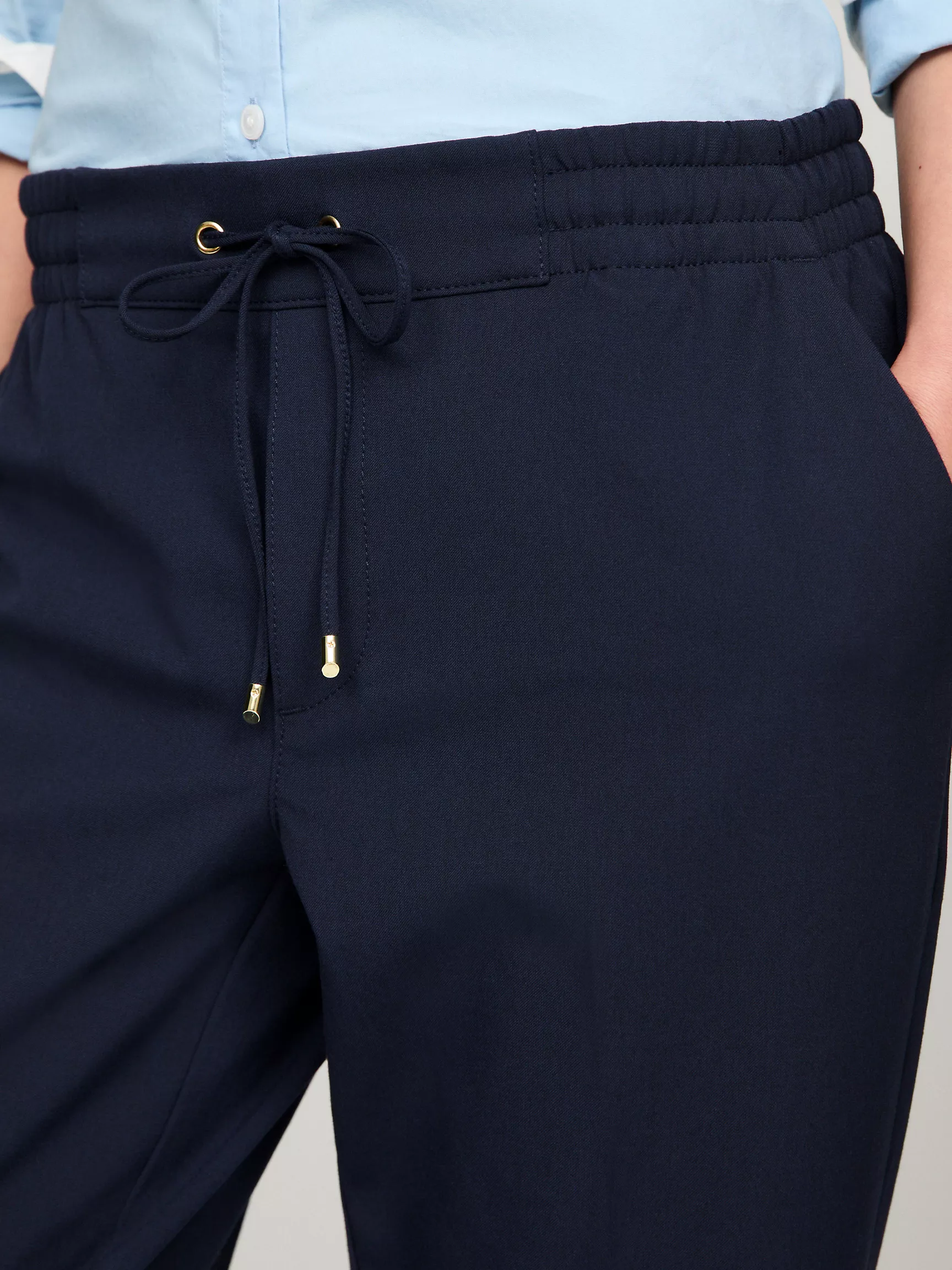 Женские брюки Tommy Hilfiger, Зауженные брюки на завязке
