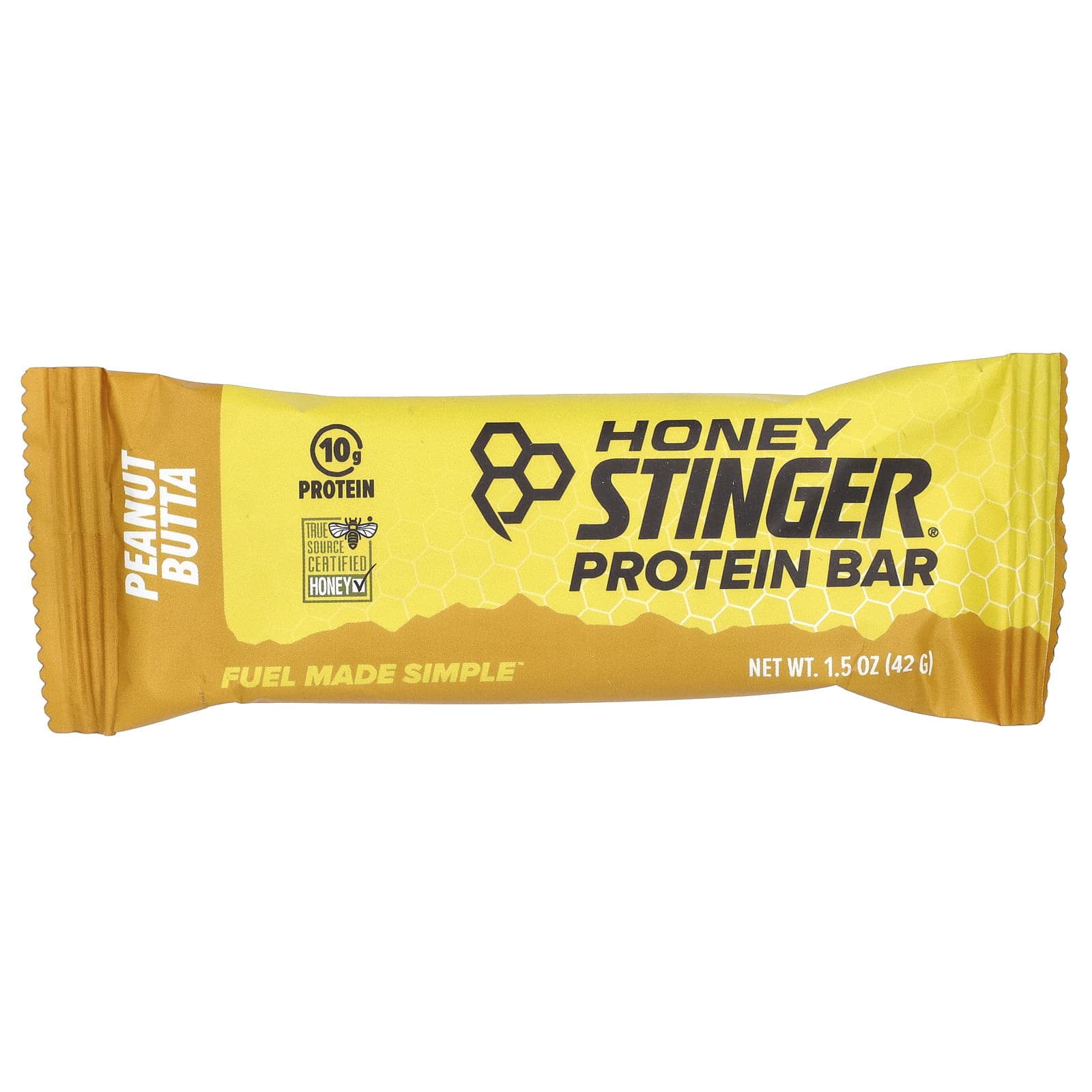 Honey Stinger, Протеиновый батончик, арахисовая паста, 15 батончиков, 42 г (1,5 унции)