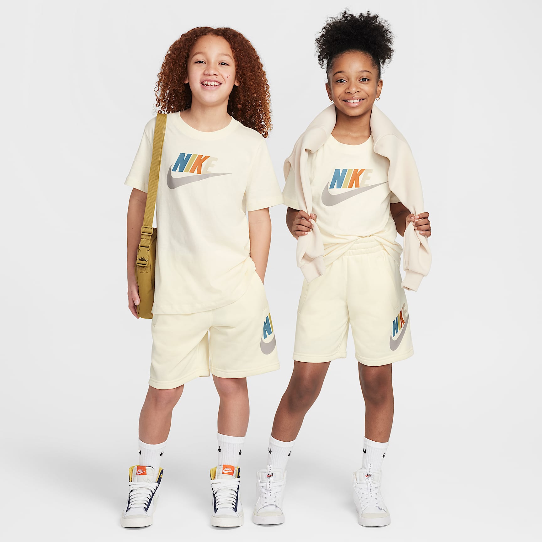 Nike Sportswear Club Fleece Big Kids' French Terry Shorts
