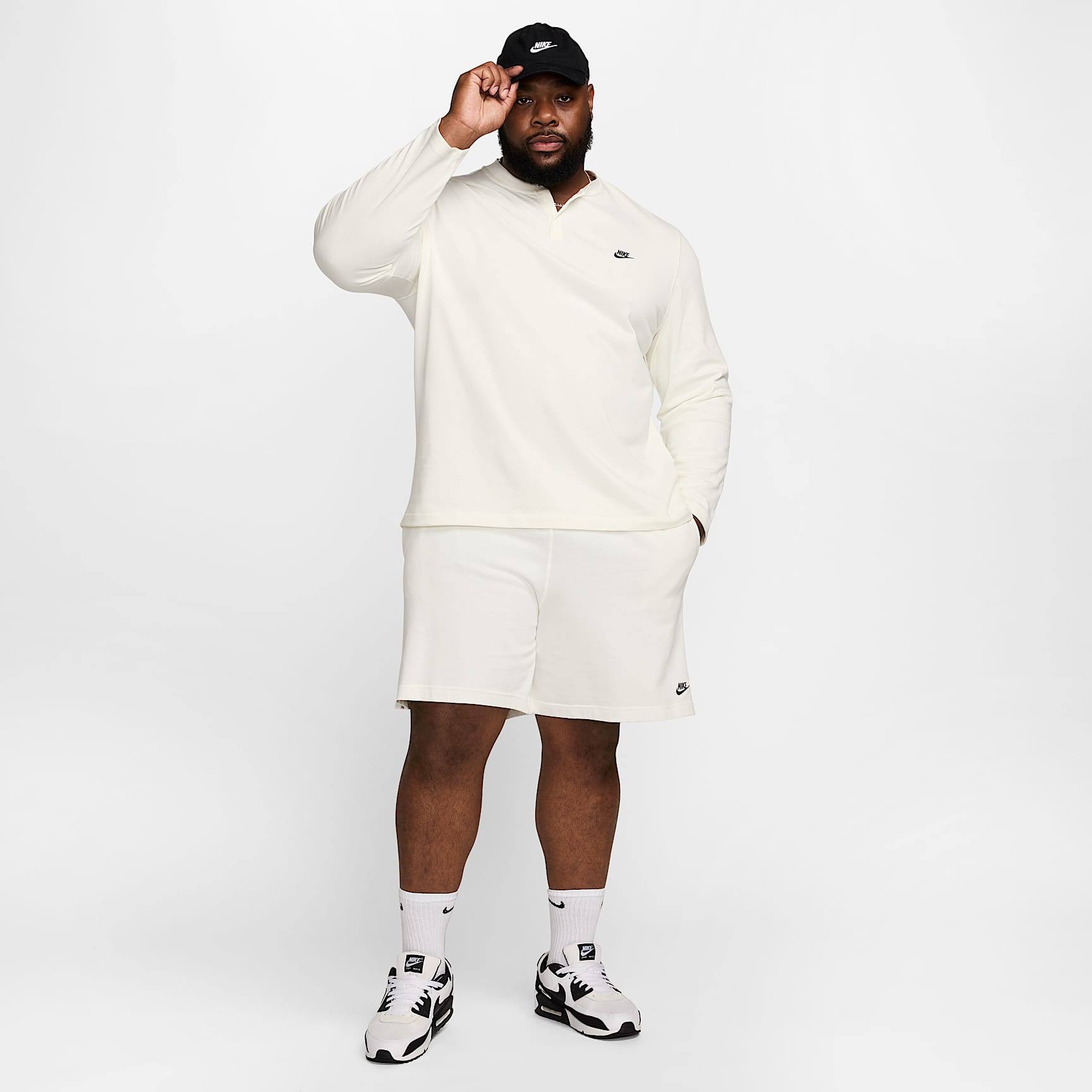 Nike Club Men's Long-Sleeve Henley