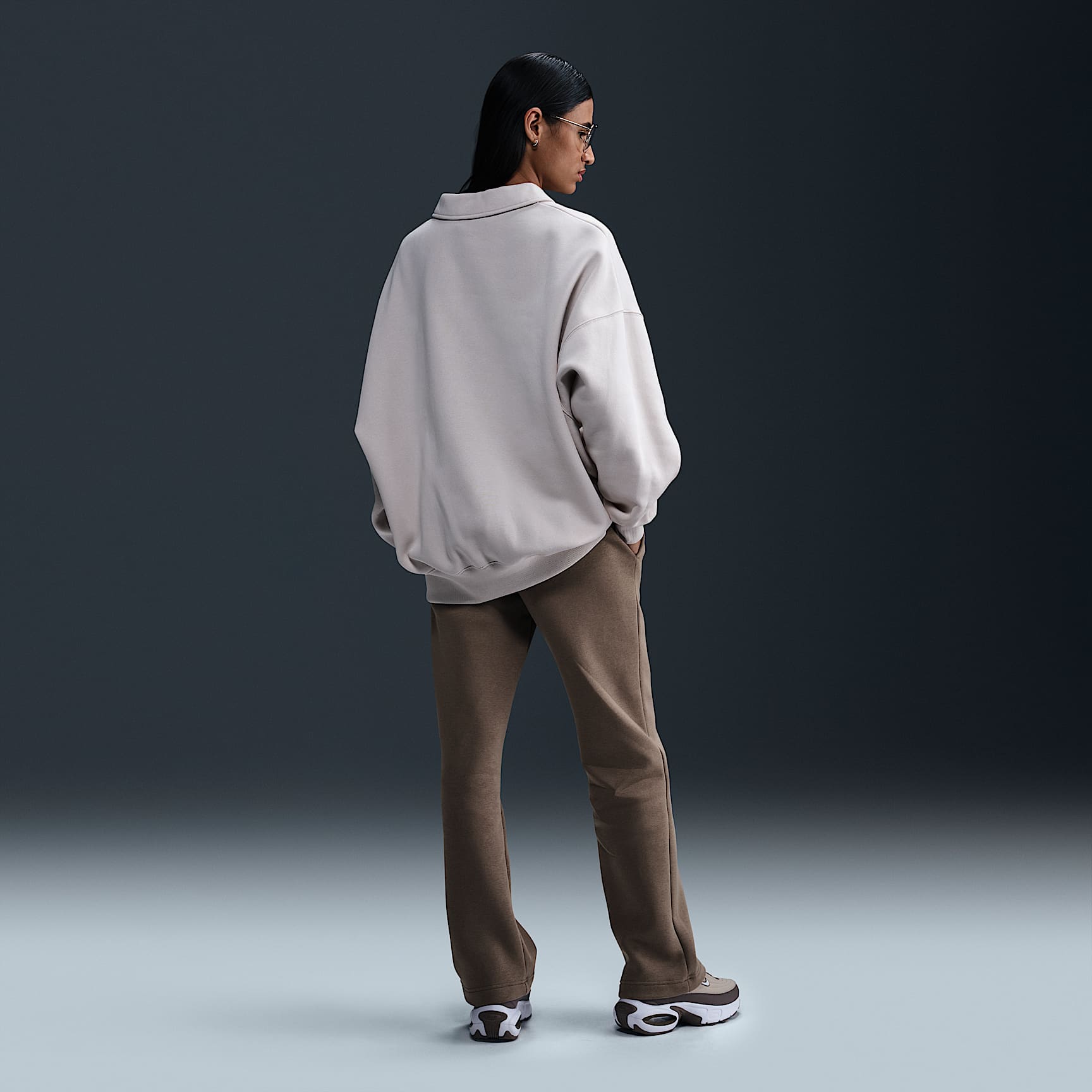 Nike Sportswear Phoenix Fleece Women's Mid-Rise Open-Hem Pants