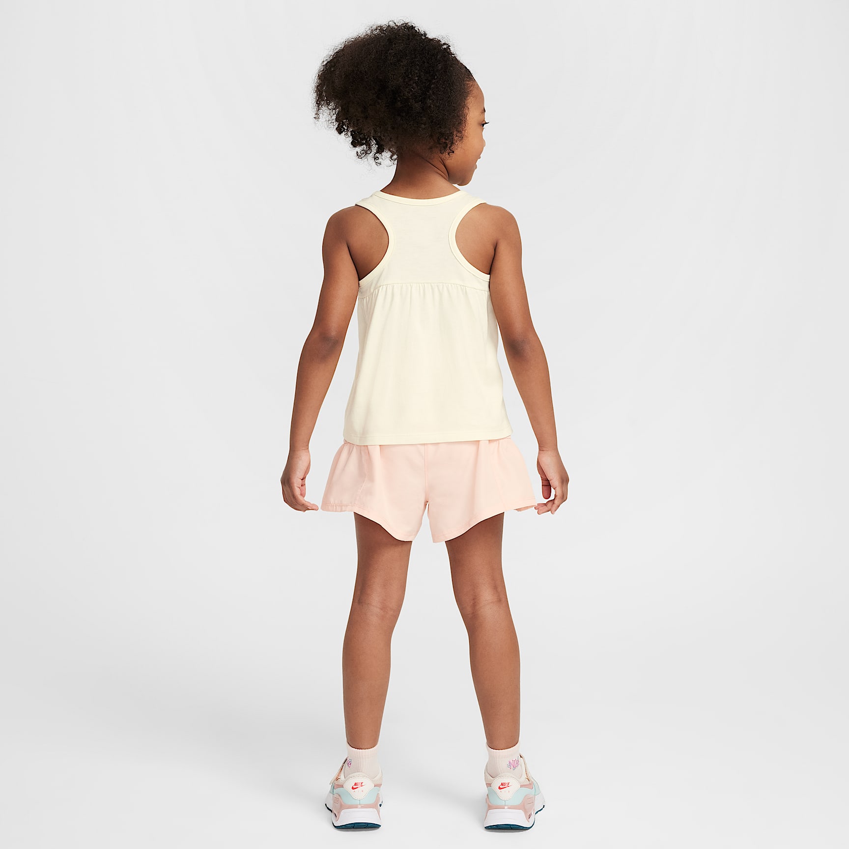 Nike Dri-FIT Sunny Swoosh Little Kids' Tank and Shorts Set
