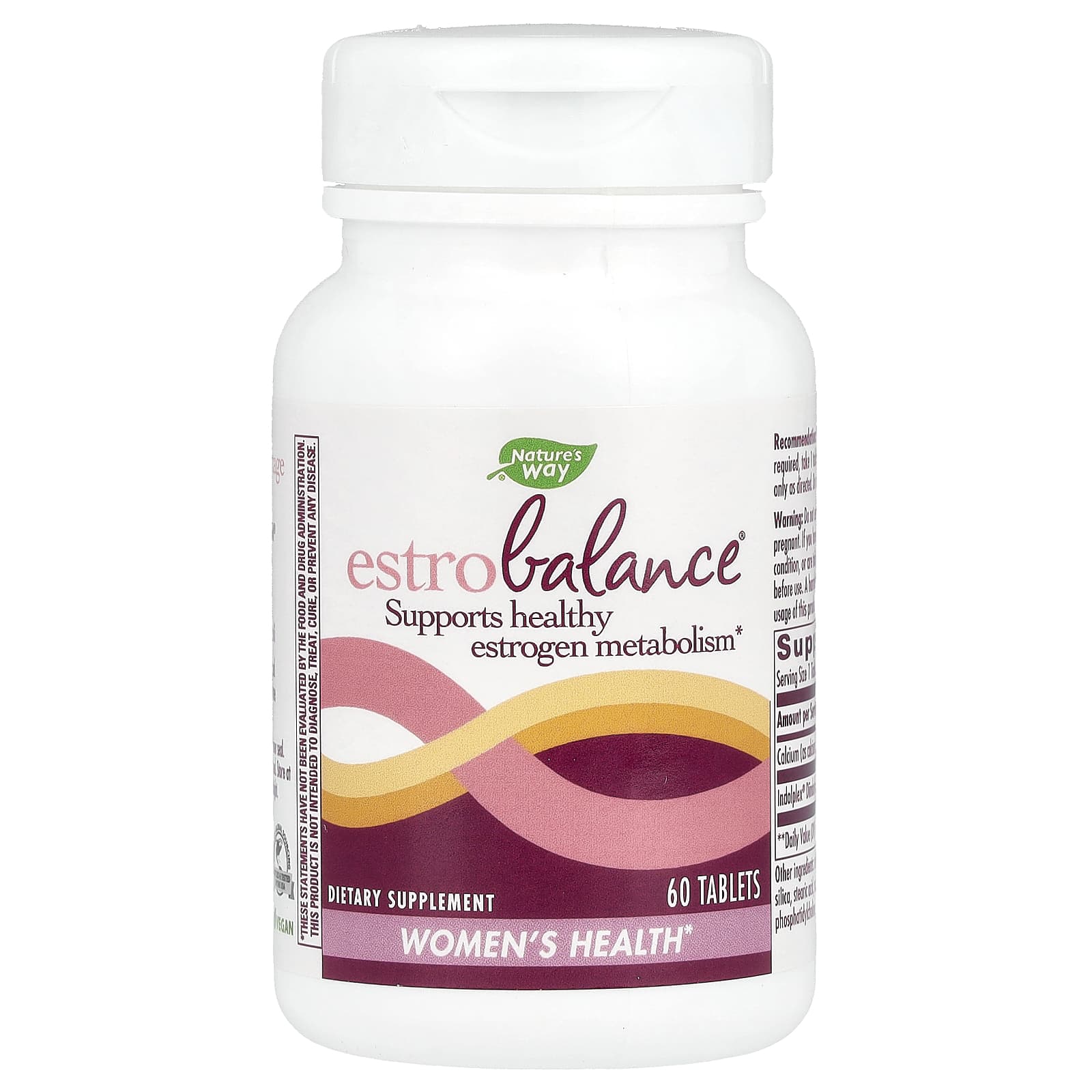 Nature's Way, EstroBalance с поглощаемым комплексом BR-DIM, 60 таблеток