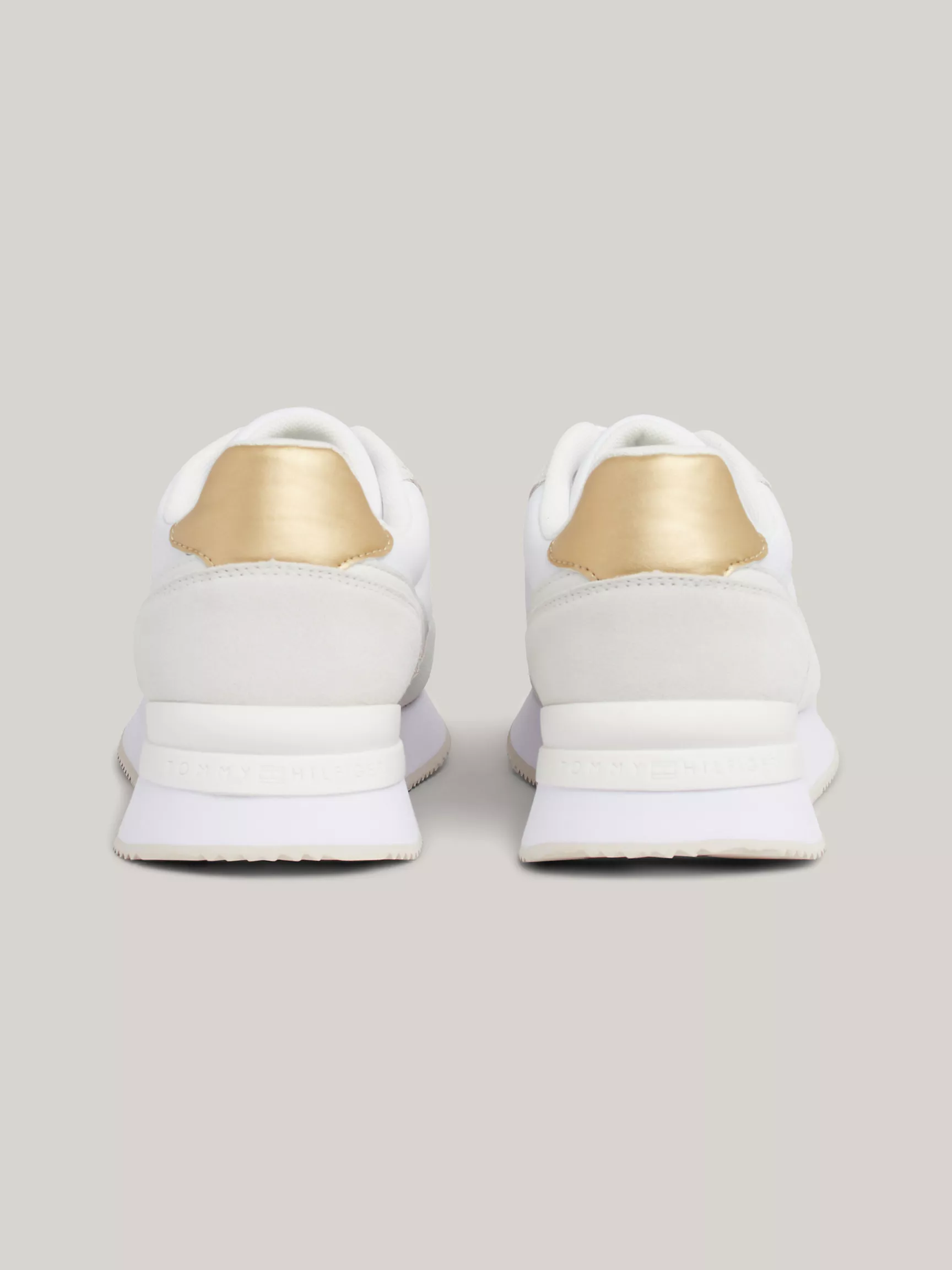 Женские кроссовки Tommy Hilfiger, Роскошные кожаные кеды с монограммным узором