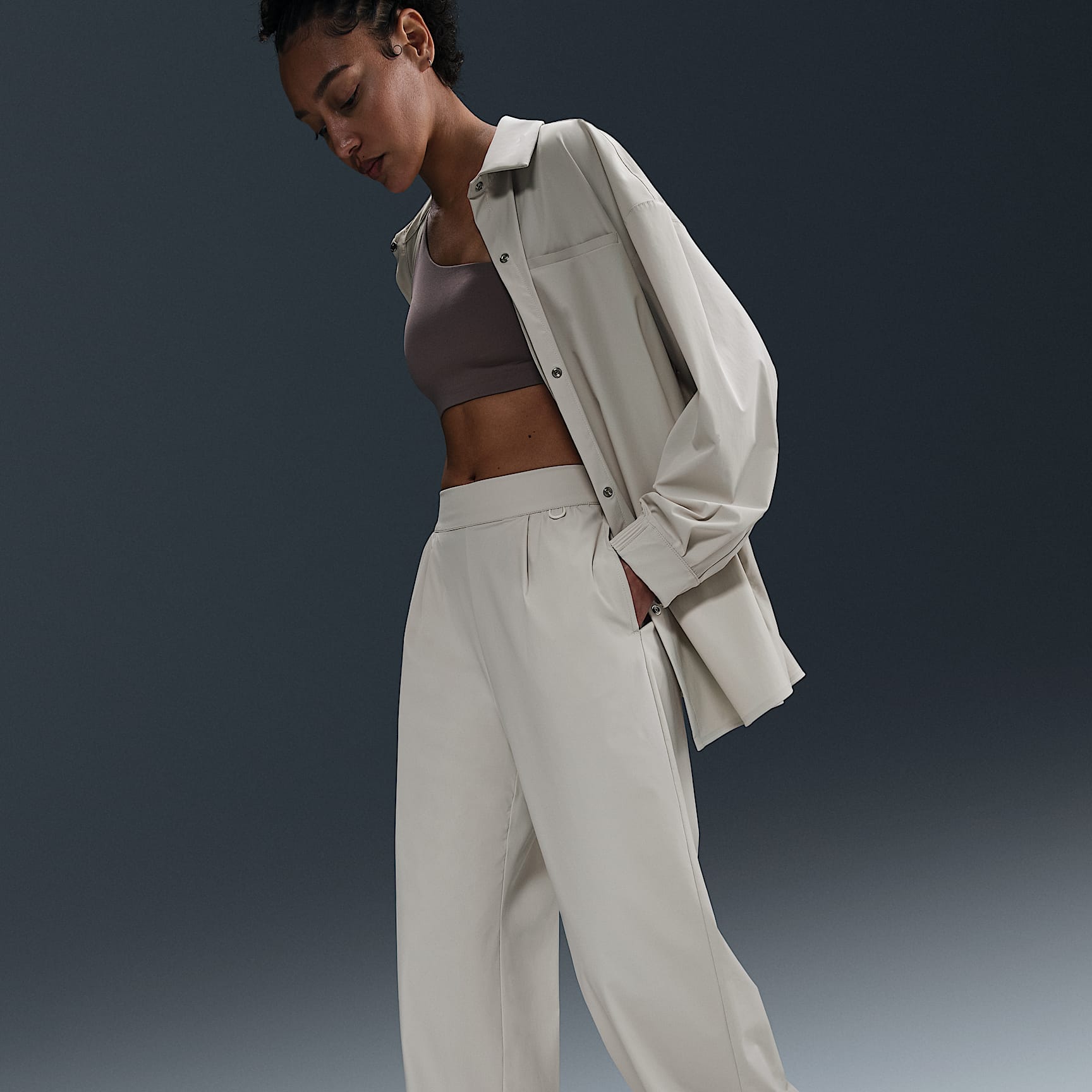 Nike 24.7 PerfectStretch Women's Dri-FIT High-Waisted Loose Wide-Leg Pants