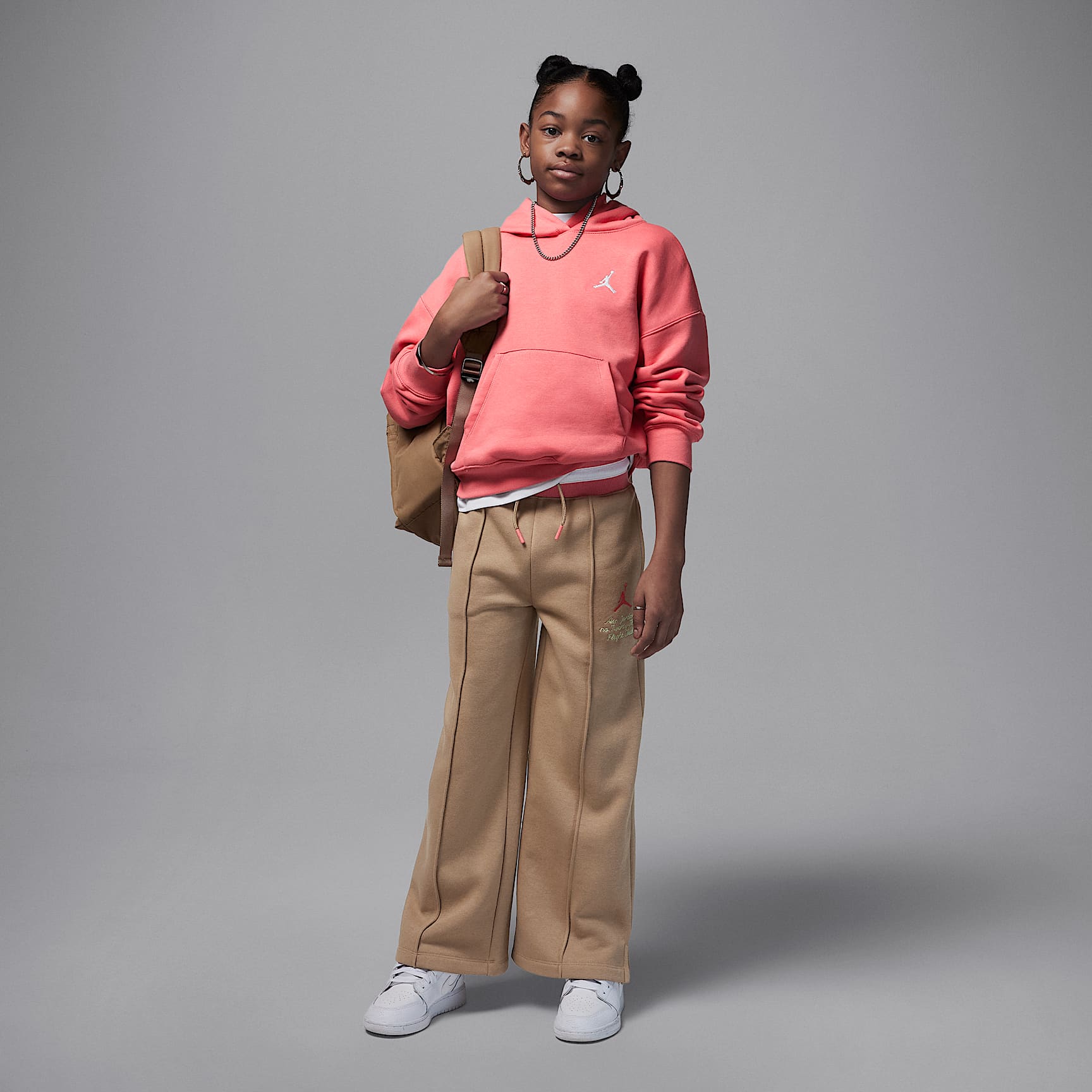 Jordan Brooklyn Essentials Big Kids' Pullover Hoodie