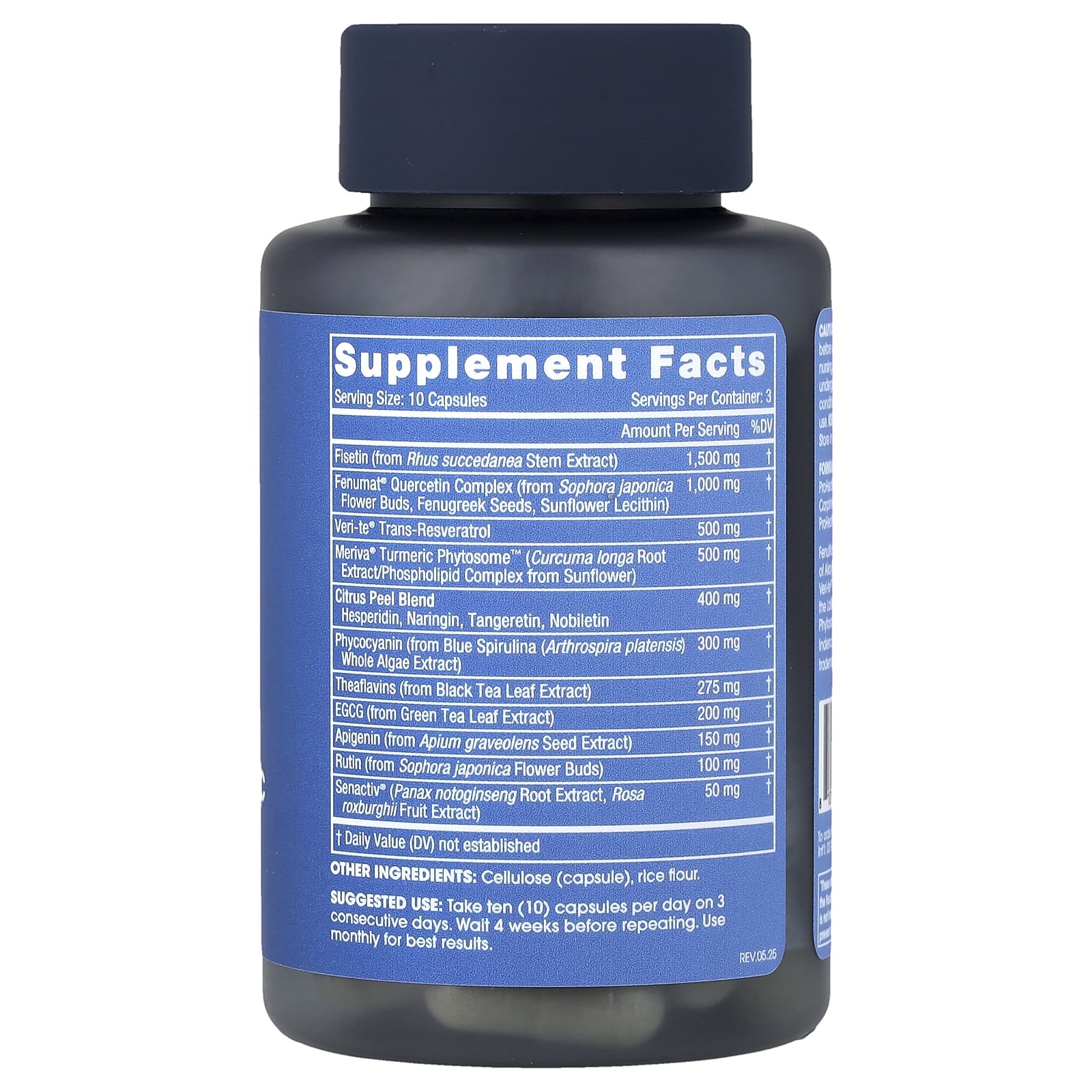 ProHealth Longevity, Rapid Reset, мультисенолитики, 30 капсул