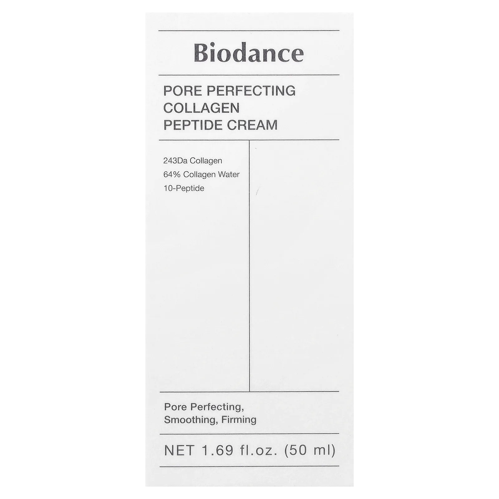 Biodance, крем с пептидами коллагена для очищения пор, 50 мл (1,69 жидк. унции)