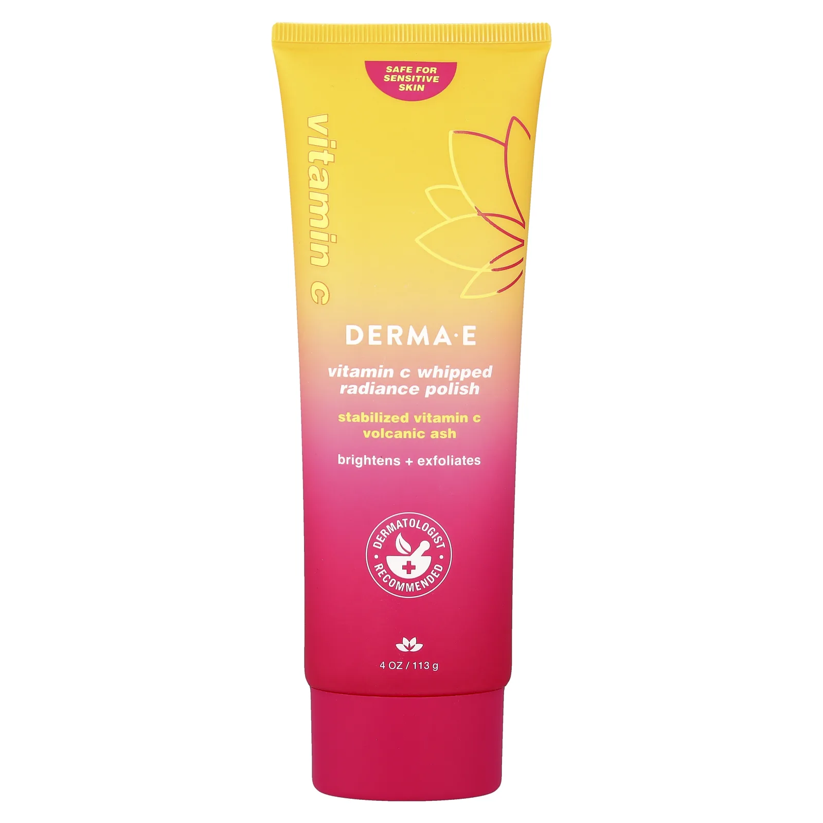 DERMA E, скраб с витамином C, для всех типов кожи, 113 г (4 унции)