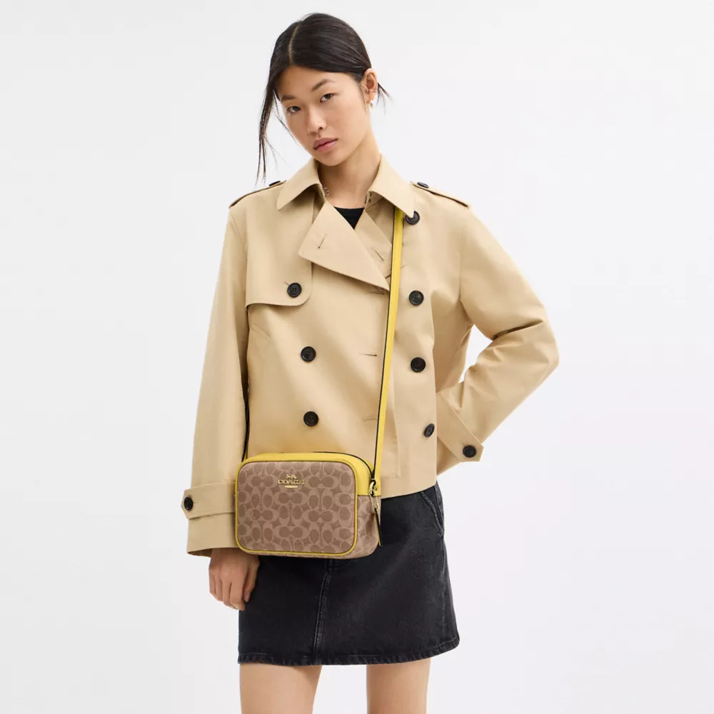 Сумка COACH Jamie Camera Bag In Signature Canvas