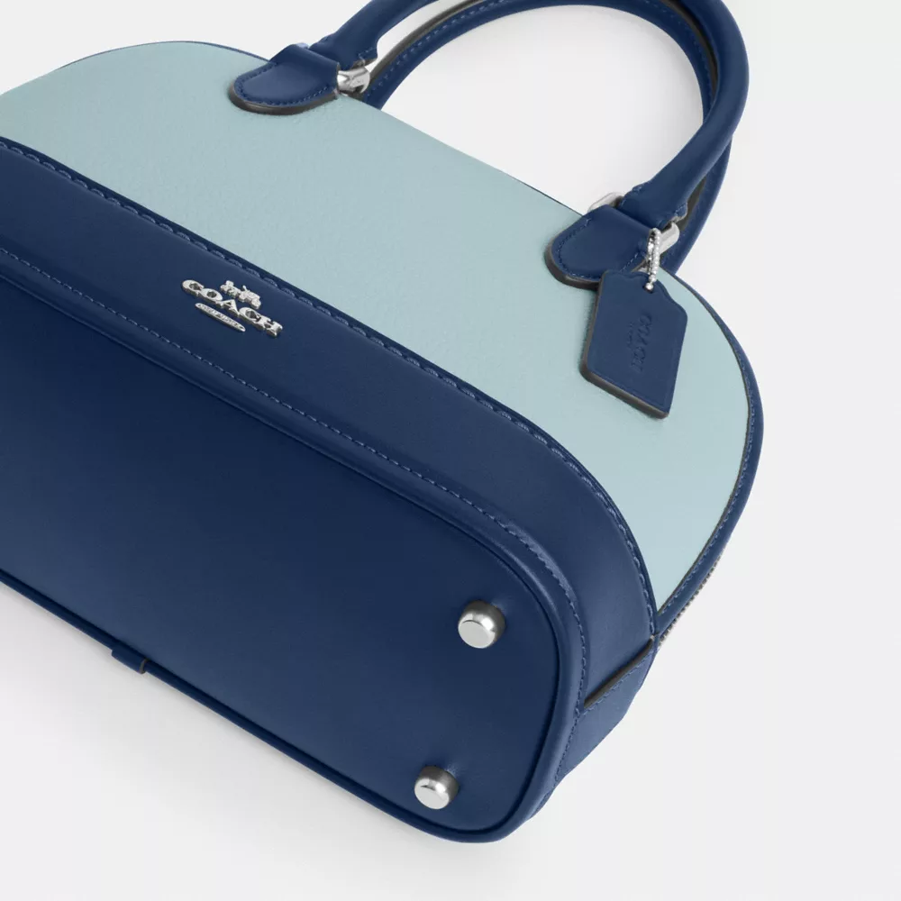Сумка COACH Sabrina Satchel Bag In Colorblock