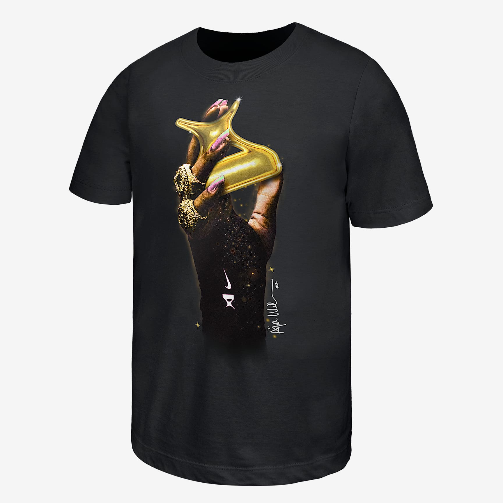 A'ja Wilson Rings "So Win" Big Kids' Nike Basketball T-Shirt