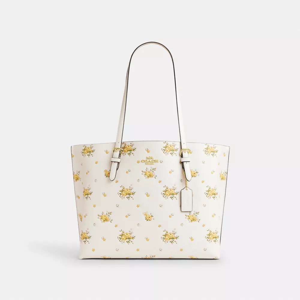Сумка COACH Mollie Tote Bag With Floral Print