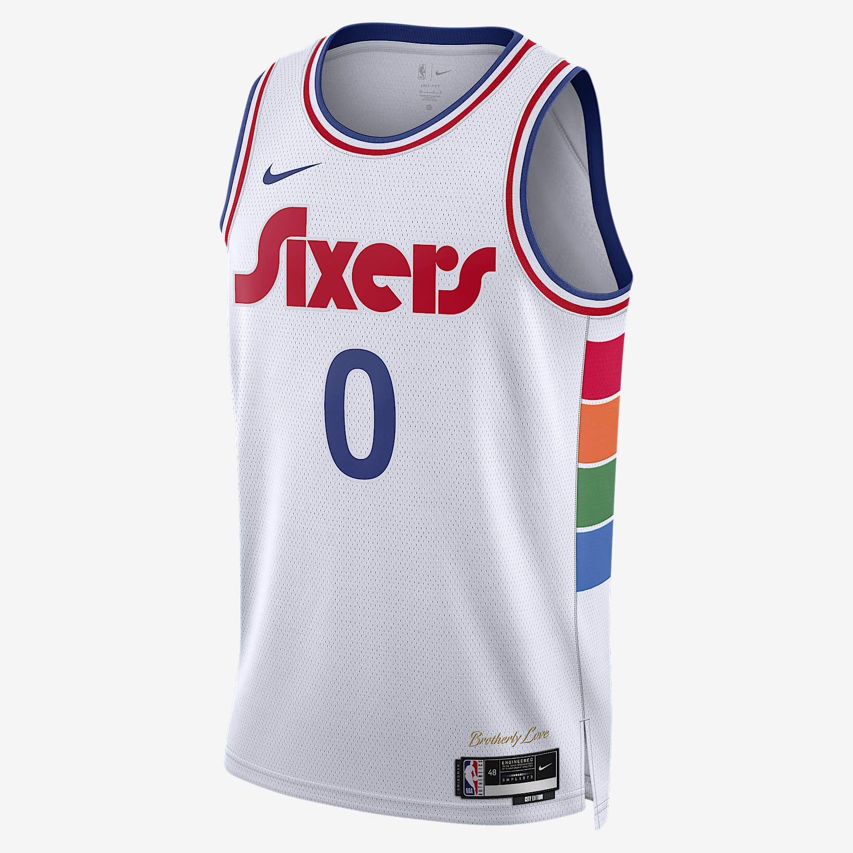 Tyrese Maxey Philadelphia 76ers 2024/25 City Edition Men's Nike Dri-FIT NBA Swingman Jersey