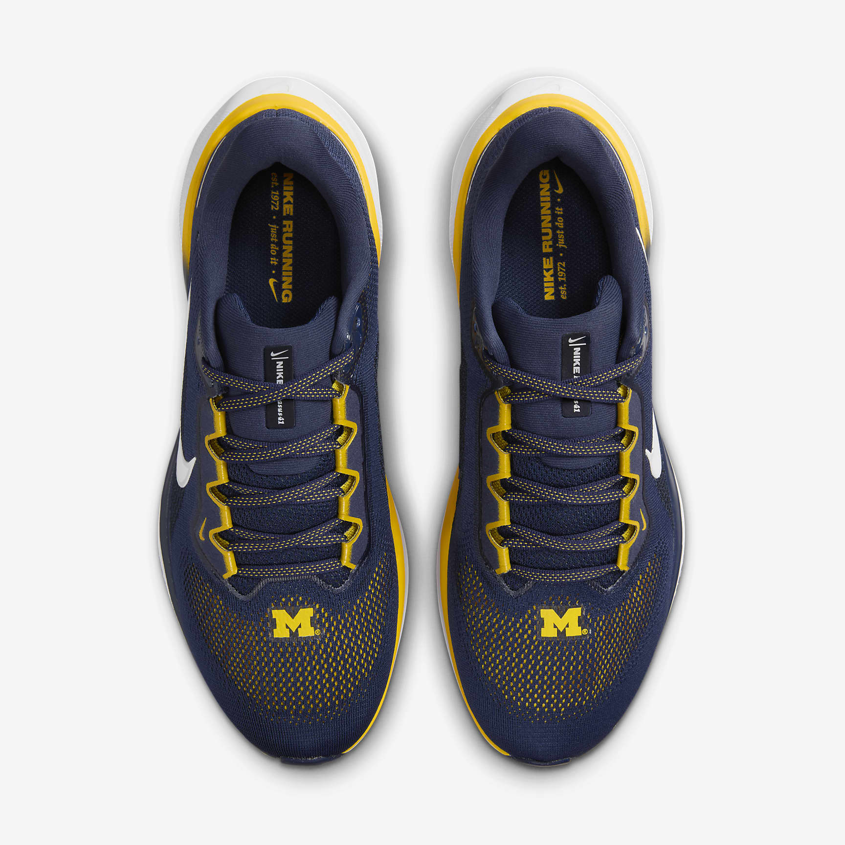 Michigan Pegasus 41 Men's Nike College Road Running Shoes