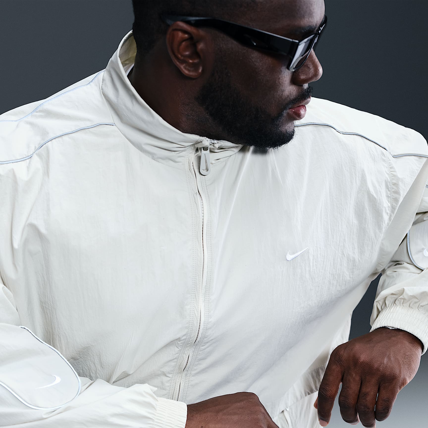 Nike Sportswear Solo Swoosh Men's Woven Track Jacket