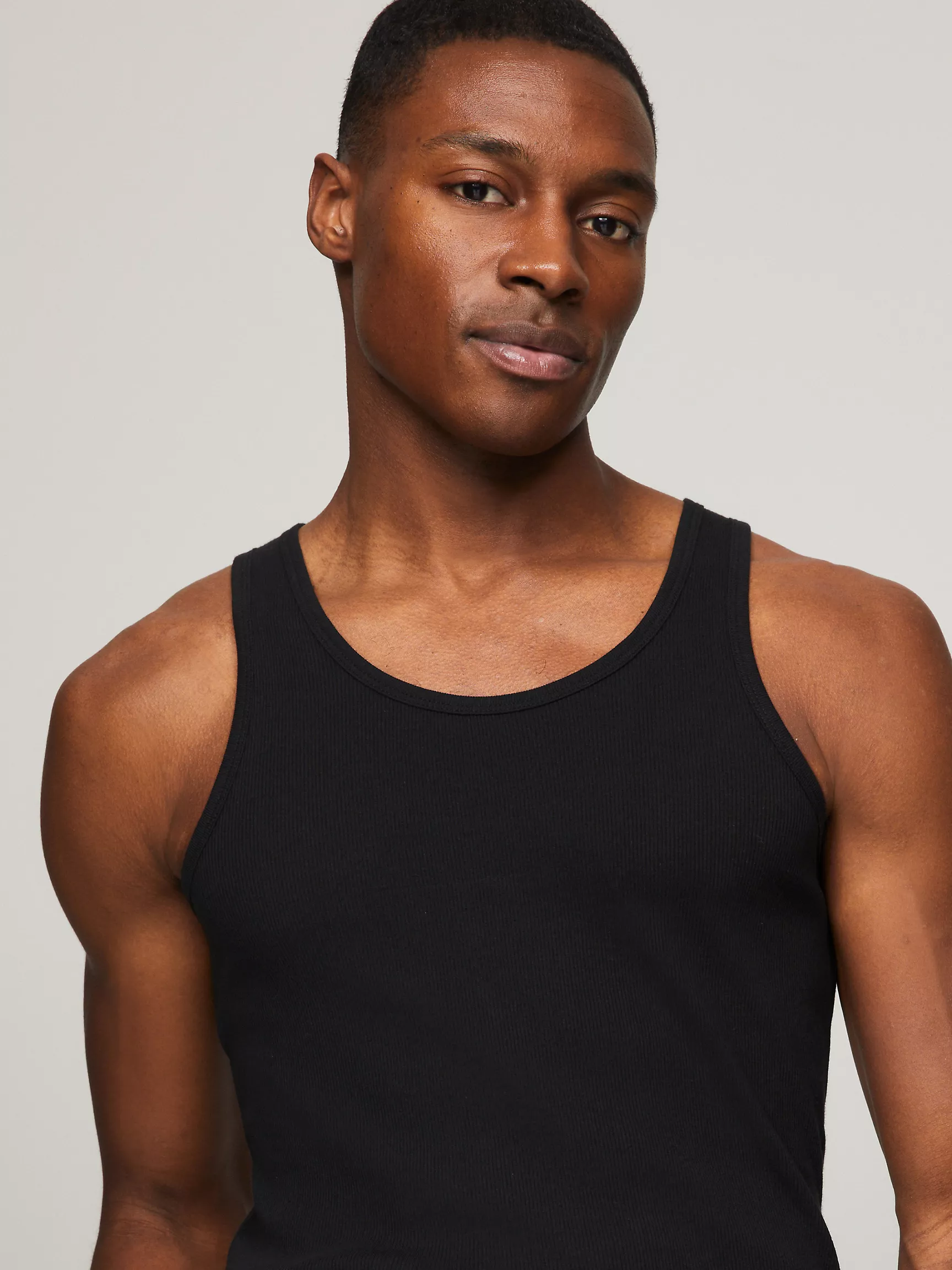 Мужская майка Tommy Hilfiger, Классические хлопковые майки (набор 3 шт.)