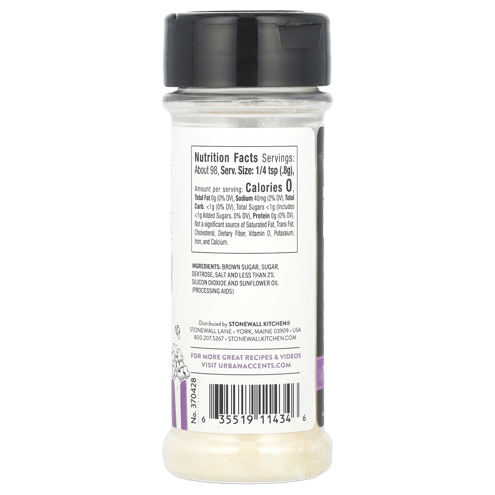 Urban Accents, Попкорн, сладкая и соленая кукуруза, 77 г (2,75 унции)