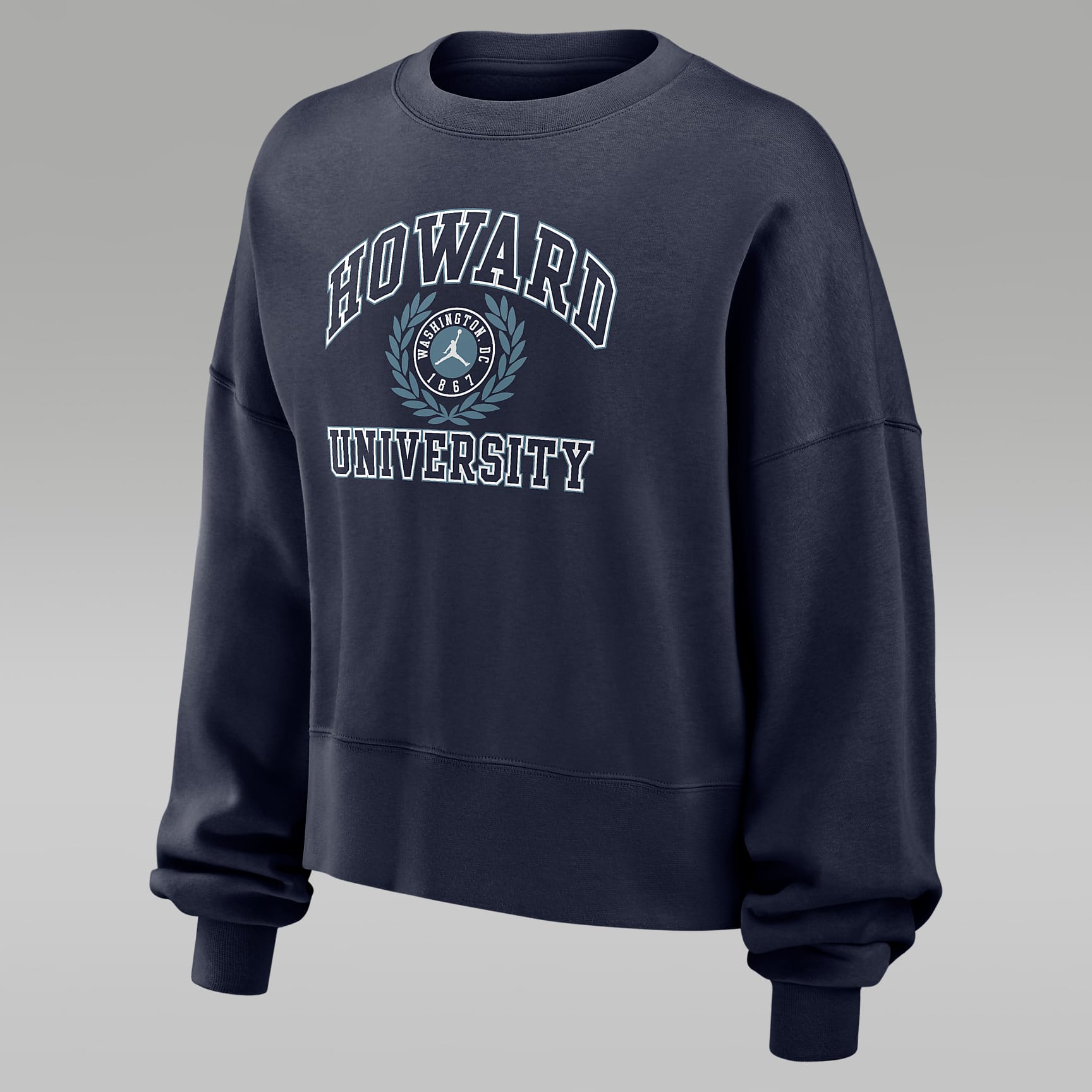Howard Women's Jordan College Crew-Neck Sweatshirt