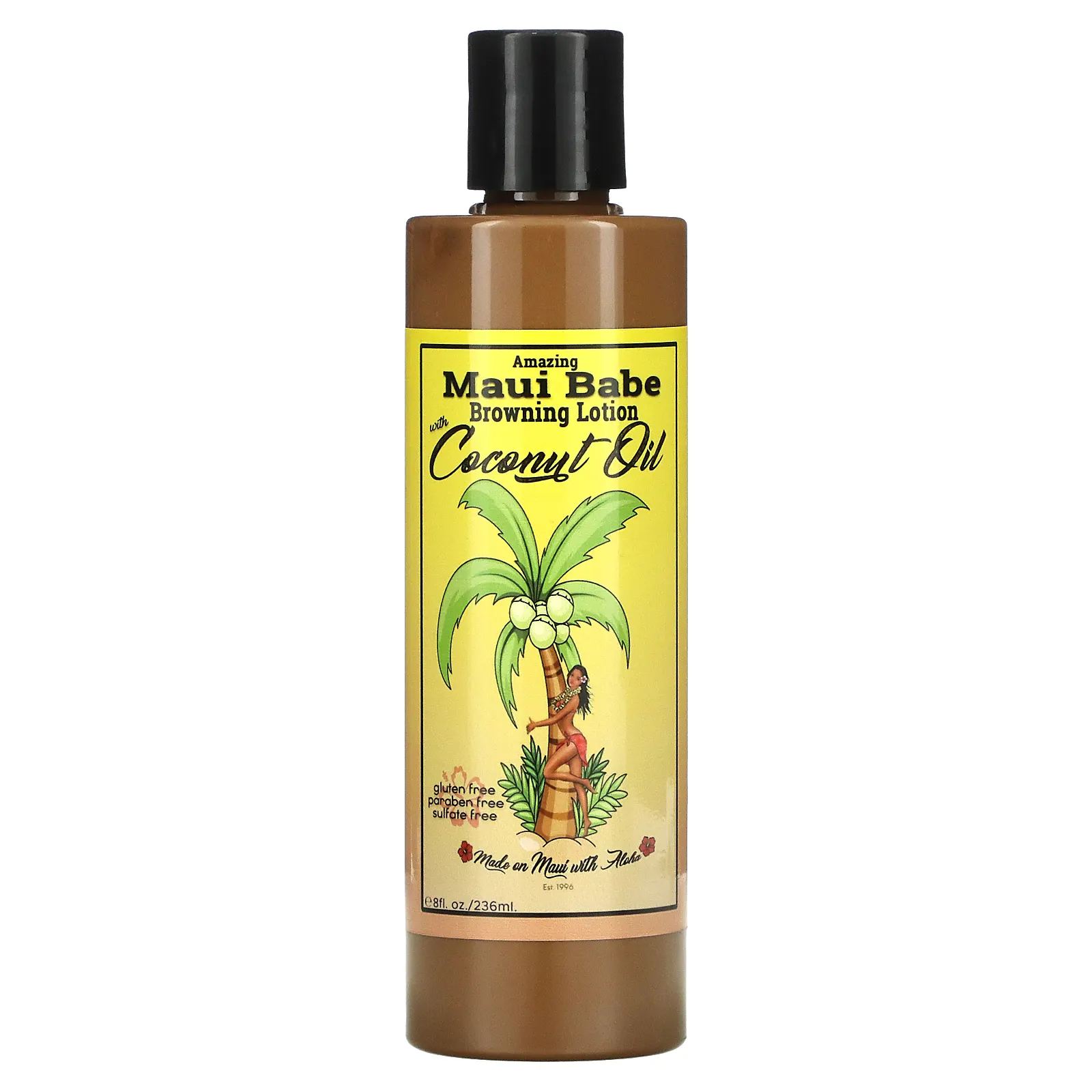 Maui Babe, Amazing Browning Lotion, лосьон для загара, с кокосовым маслом, 236 мл (8 жидк. унций)