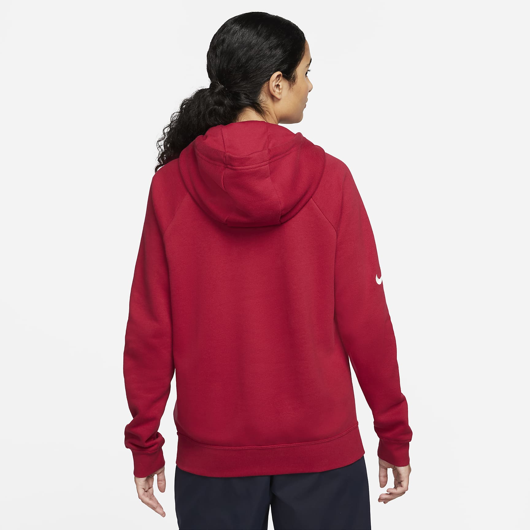FC Barcelona Essential Women's Nike Fleece Pullover Hoodie