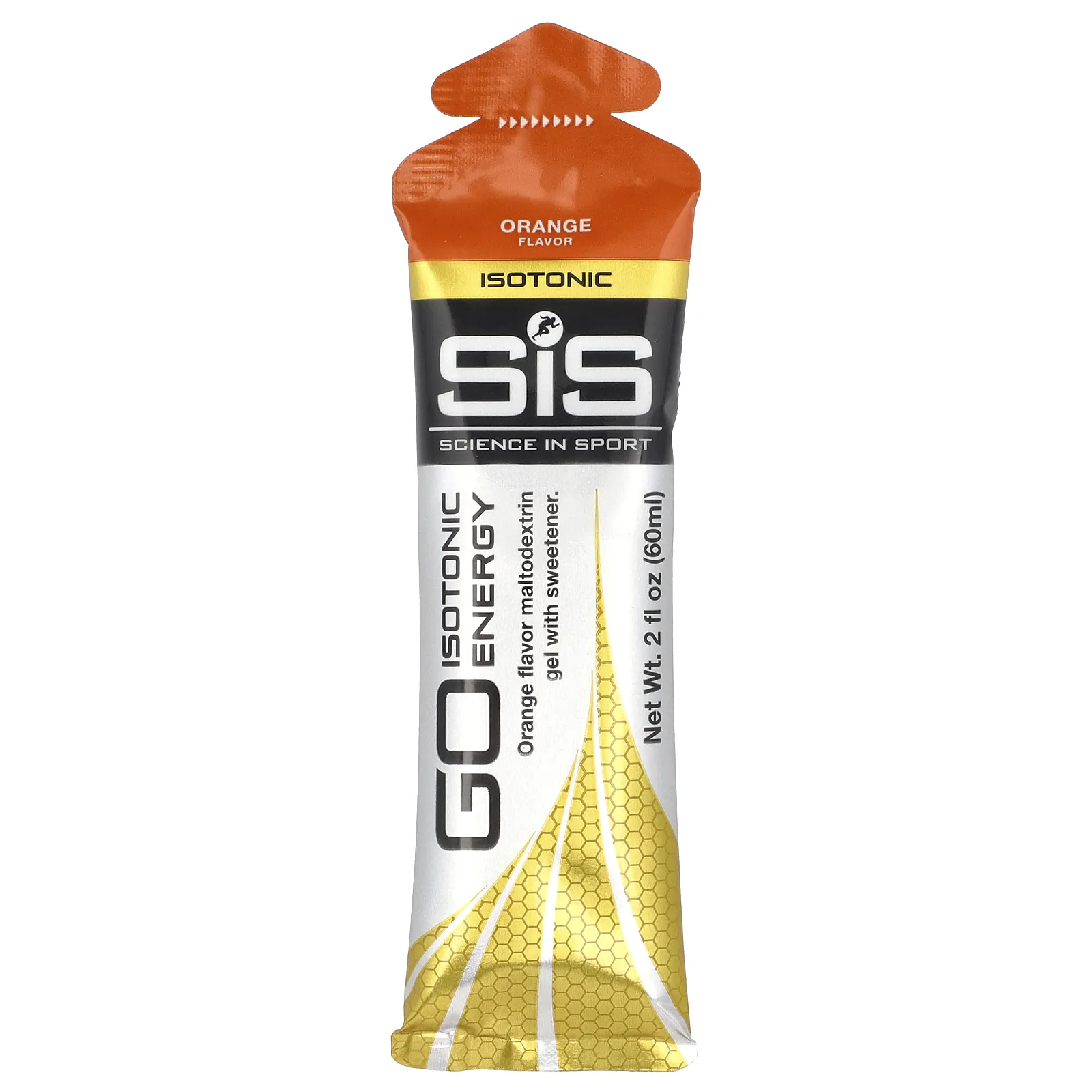 Science in Sport, GO Isotonic Energy Gel, апельсин, 6 пакетиков по 60 мл (2,03 жидк. Унции)