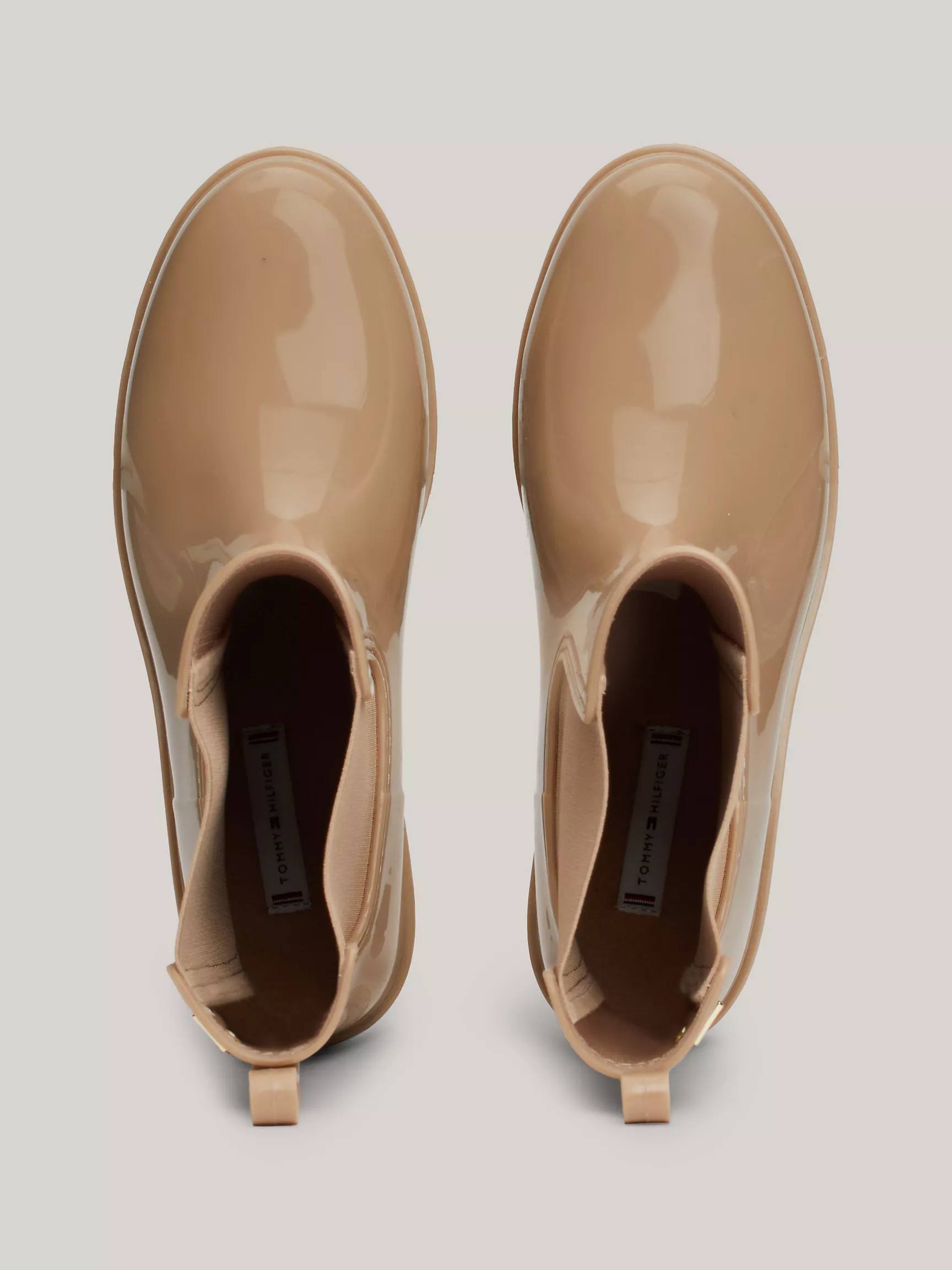 Женские ботинки Tommy Hilfiger, Резиновые сапоги на рифленой подошве