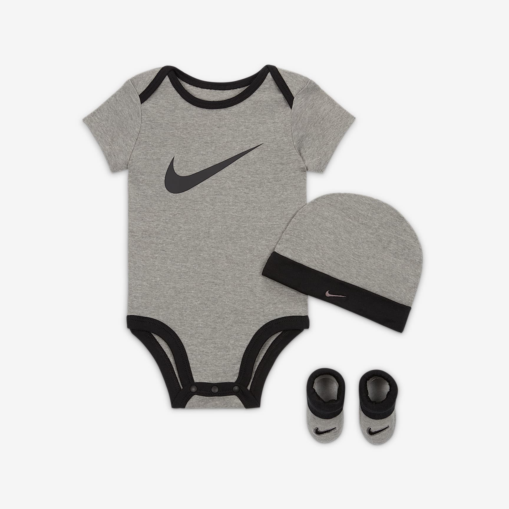Nike Baby Swoosh 3-Piece Boxed Set